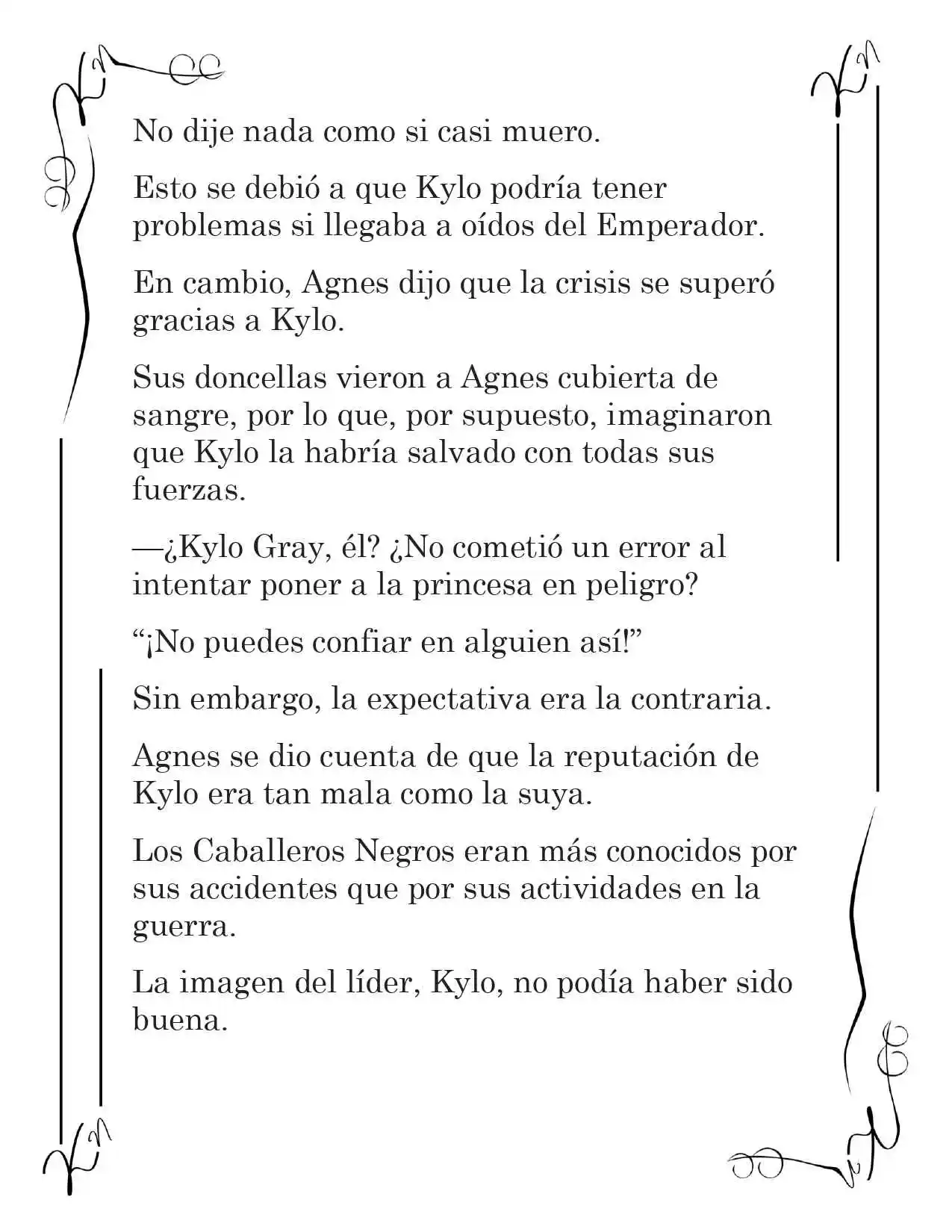 LA PRINCESA OCULTA SU FANATISMO (Novela) - Capítulo 17 - Página 5 - LectorTMOo