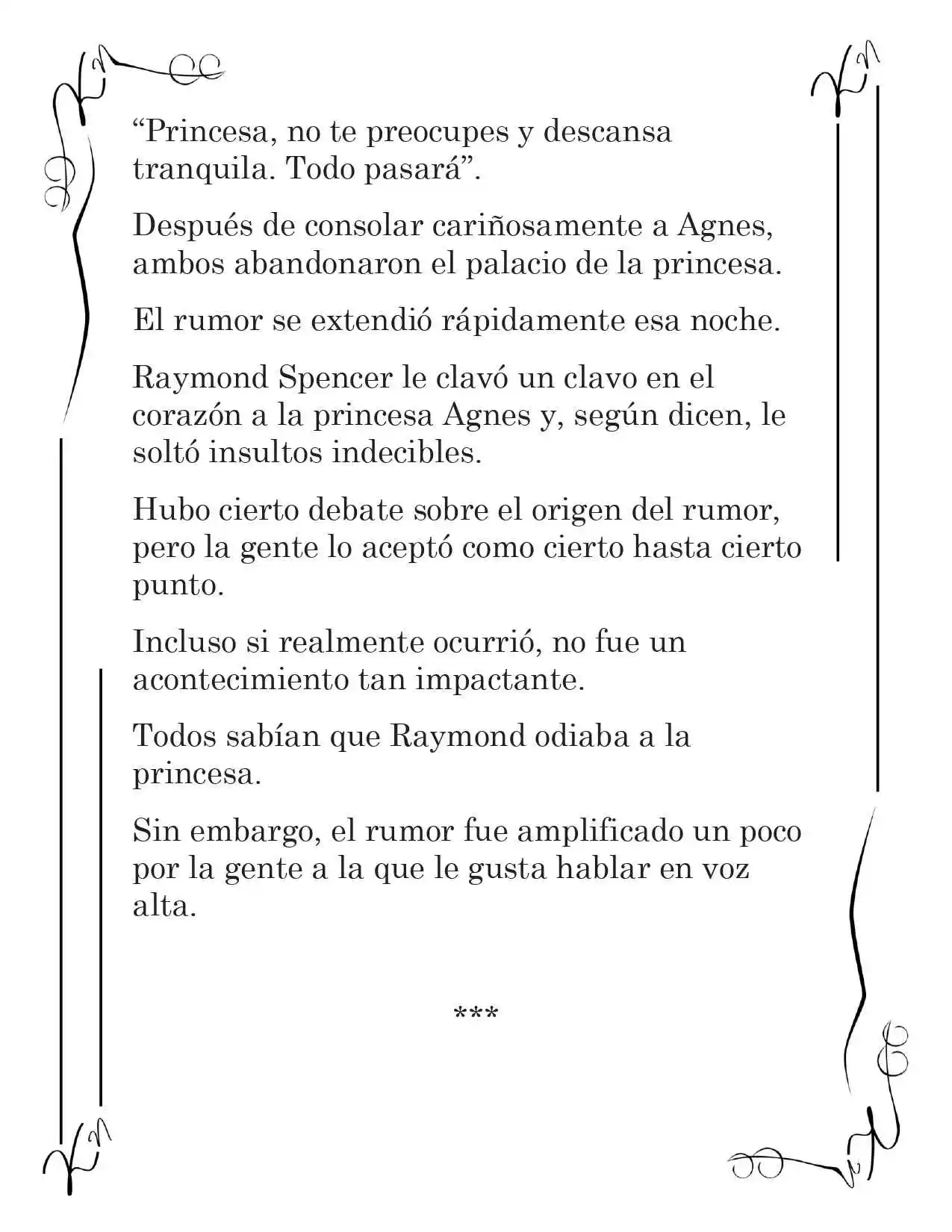 LA PRINCESA OCULTA SU FANATISMO (Novela) - Capítulo 18 - Página 3 - LectorTMOo
