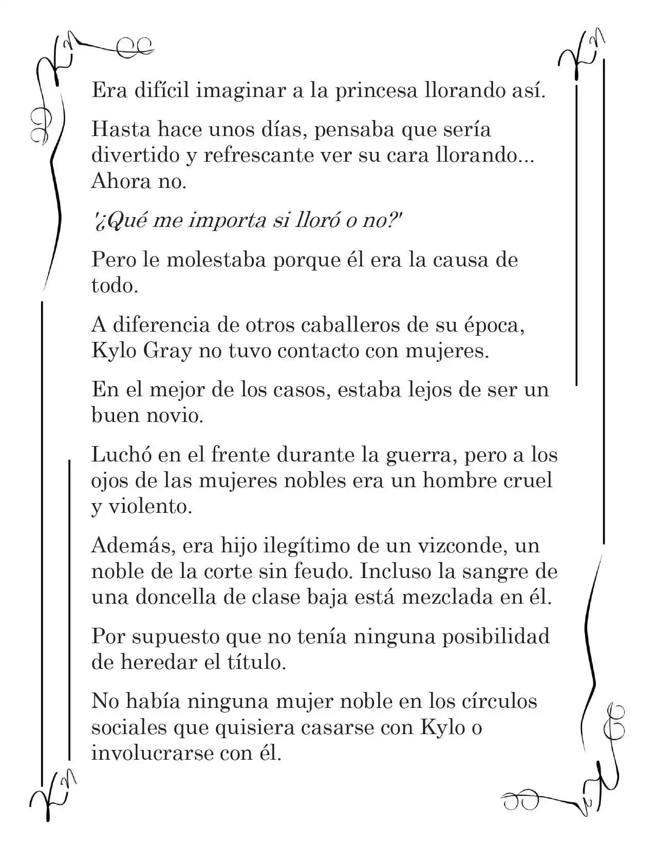 LA PRINCESA OCULTA SU FANATISMO (Novela) - Capítulo 19 - Página 5 - LectorTMOo