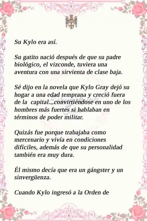 LA PRINCESA OCULTA SU FANATISMO (Novela) - Capítulo 2 - Página 6 - LectorTMOo