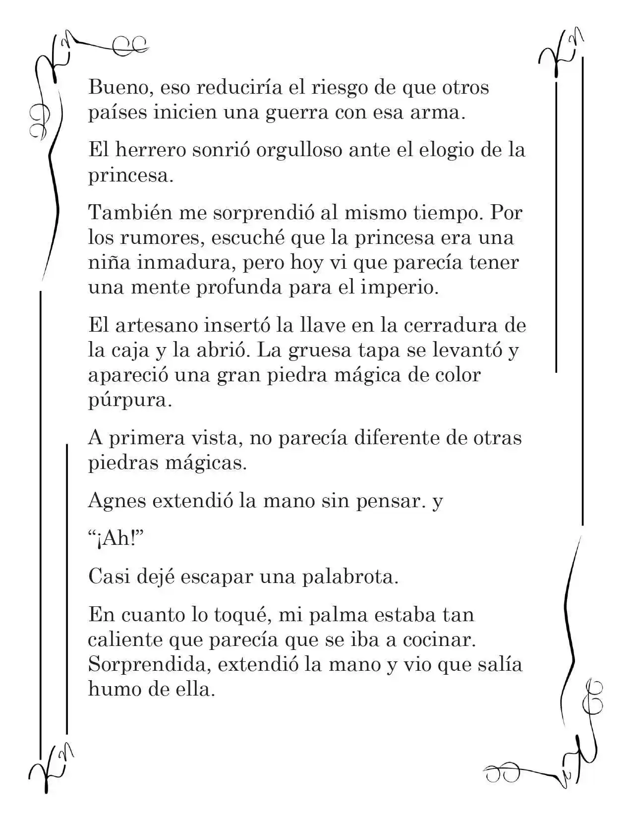 LA PRINCESA OCULTA SU FANATISMO (Novela) - Capítulo 21 - Página 5 - LectorTMOo