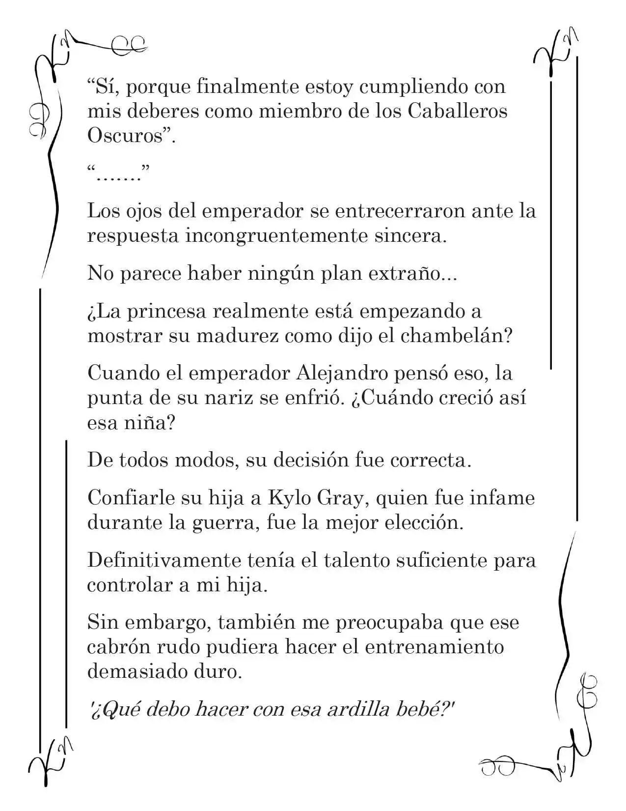 LA PRINCESA OCULTA SU FANATISMO (Novela) - Capítulo 24 - Página 8 - LectorTMOo