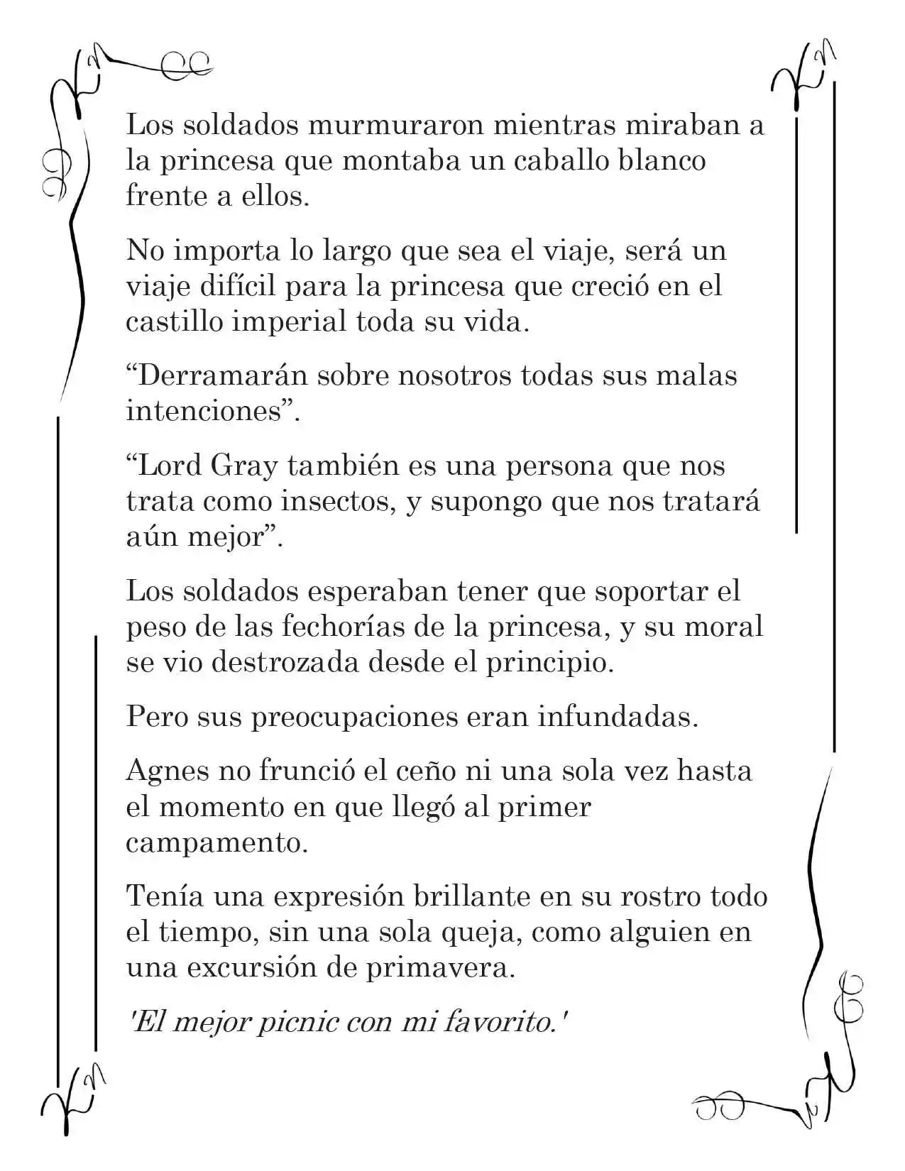 LA PRINCESA OCULTA SU FANATISMO (Novela) - Capítulo 25 - Página 3 - LectorTMOo