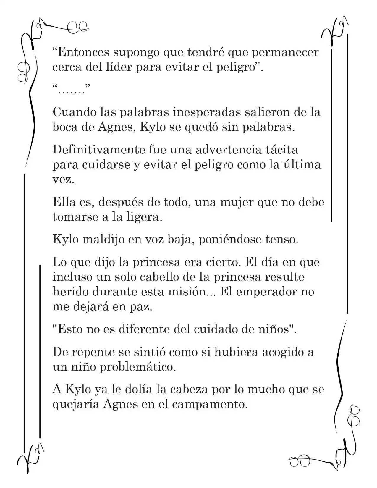 LA PRINCESA OCULTA SU FANATISMO (Novela) - Capítulo 25 - Página 6 - LectorTMOo