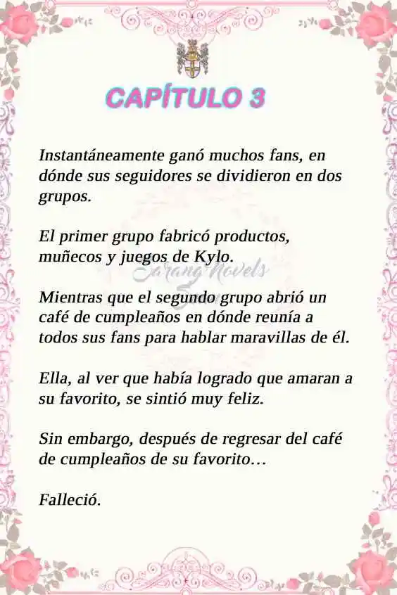 LA PRINCESA OCULTA SU FANATISMO (Novela) - Capítulo 3 - Página 3 - LectorTMOo