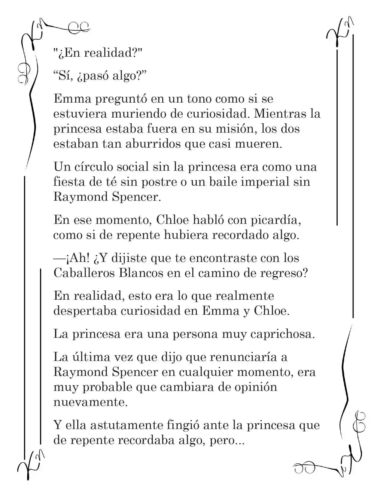 LA PRINCESA OCULTA SU FANATISMO (Novela) - Capítulo 34 - Página 8 - LectorTMOo