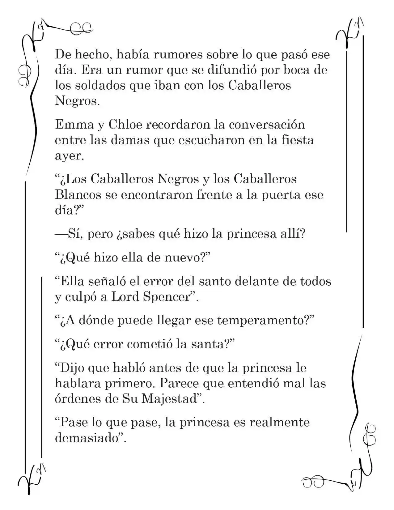LA PRINCESA OCULTA SU FANATISMO (Novela) - Capítulo 34 - Página 9 - LectorTMOo