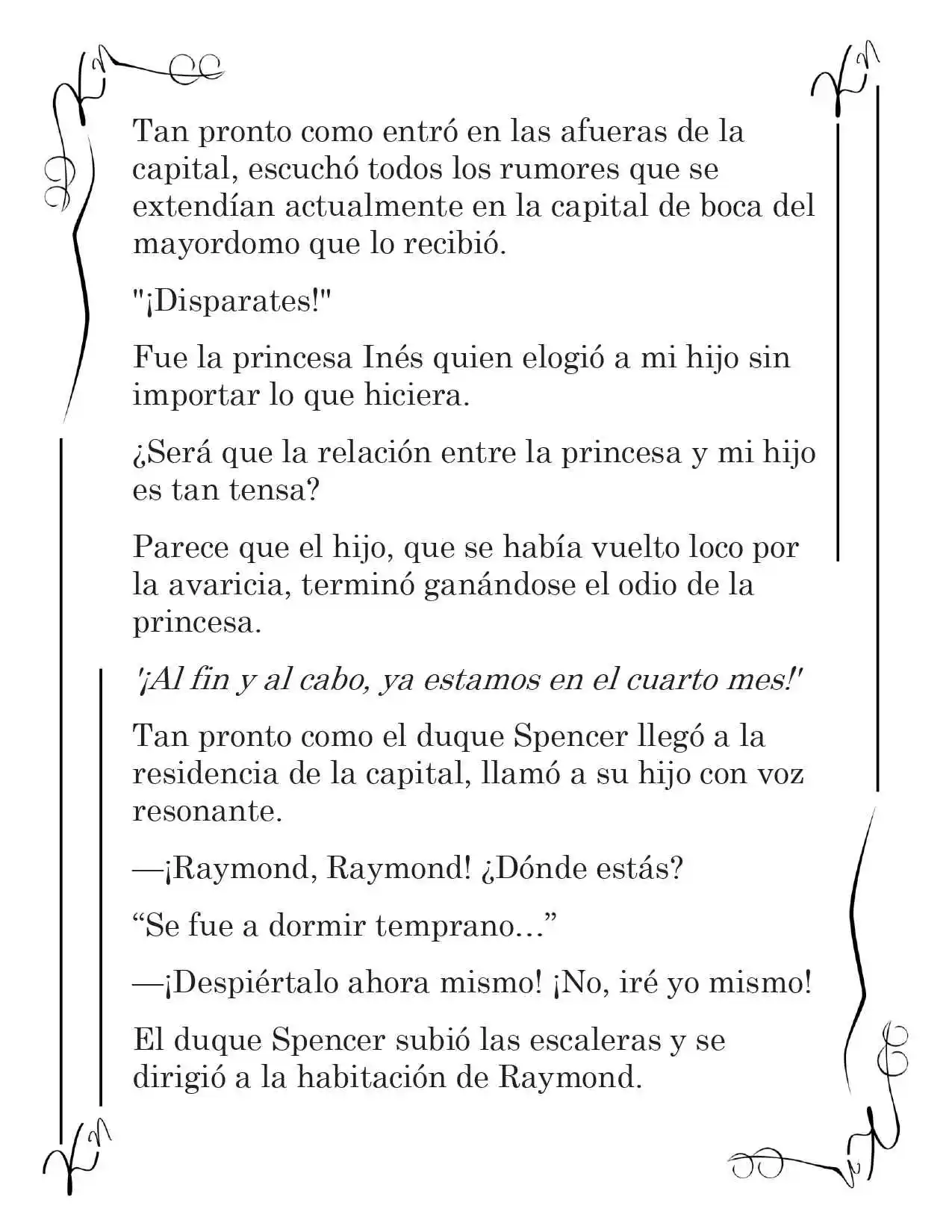 LA PRINCESA OCULTA SU FANATISMO (Novela) - Capítulo 35 - Página 6 - LectorTMOo