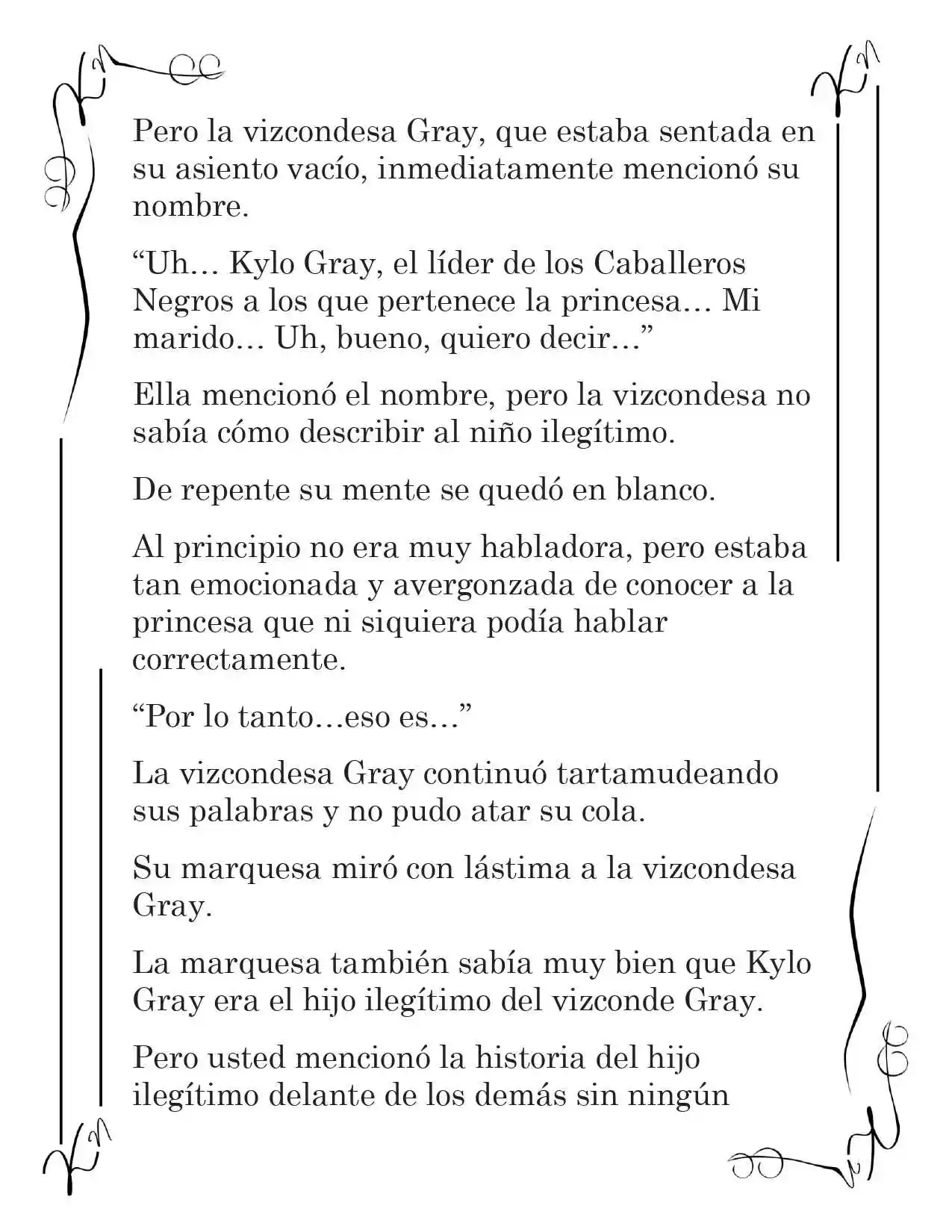 LA PRINCESA OCULTA SU FANATISMO (Novela) - Capítulo 47 - Página 5 - LectorTMOo