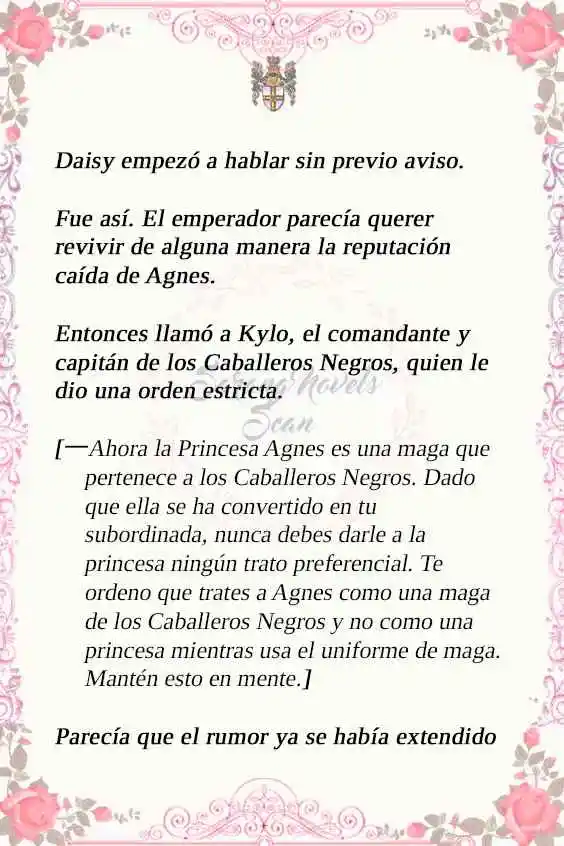 LA PRINCESA OCULTA SU FANATISMO (Novela) - Capítulo 6 - Página 6 - LectorTMOo