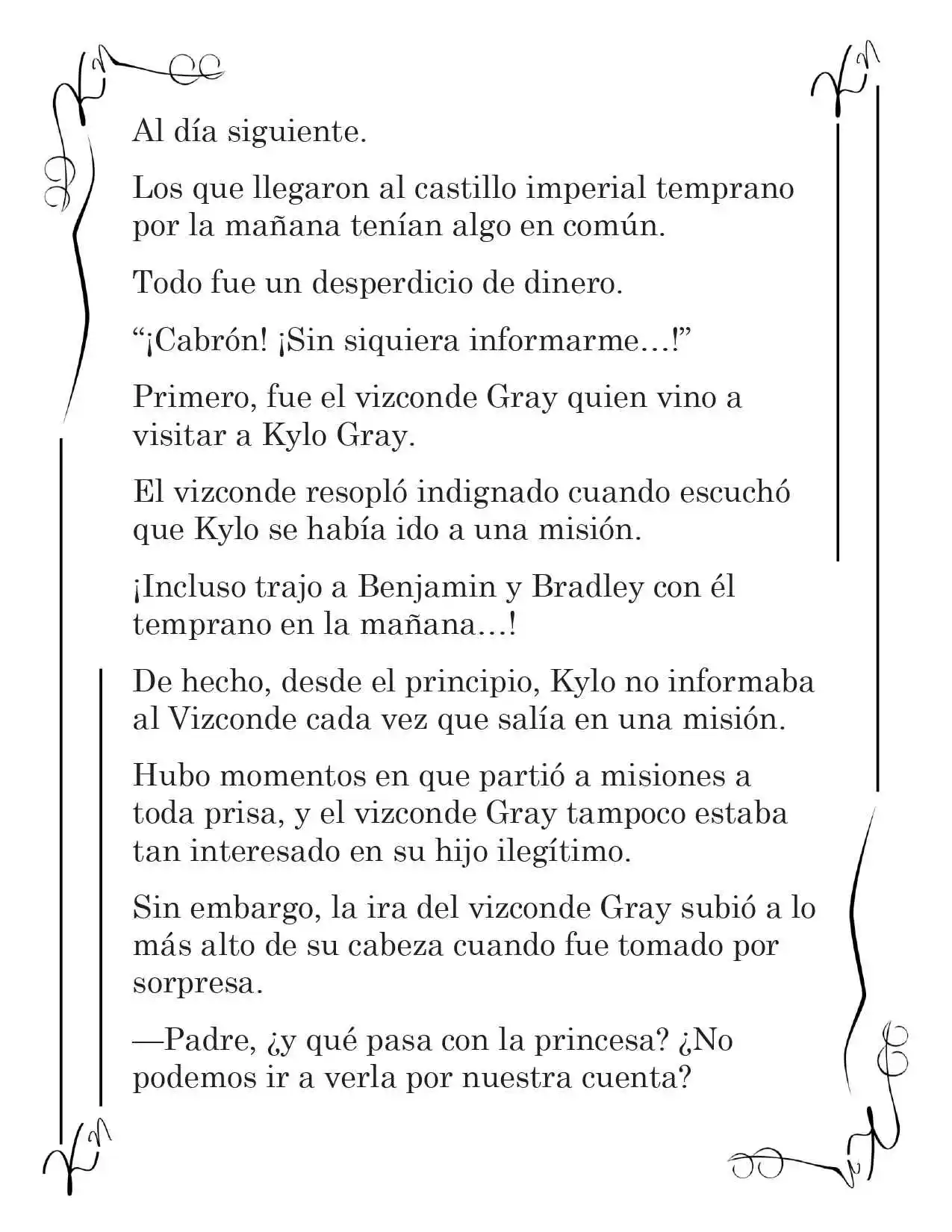 LA PRINCESA OCULTA SU FANATISMO (Novela) - Capítulo 63 - Página 5 - LectorTMOo