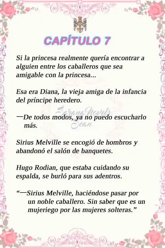 LA PRINCESA OCULTA SU FANATISMO (Novela) - Capítulo 7 - Página 3 - LectorTMOo