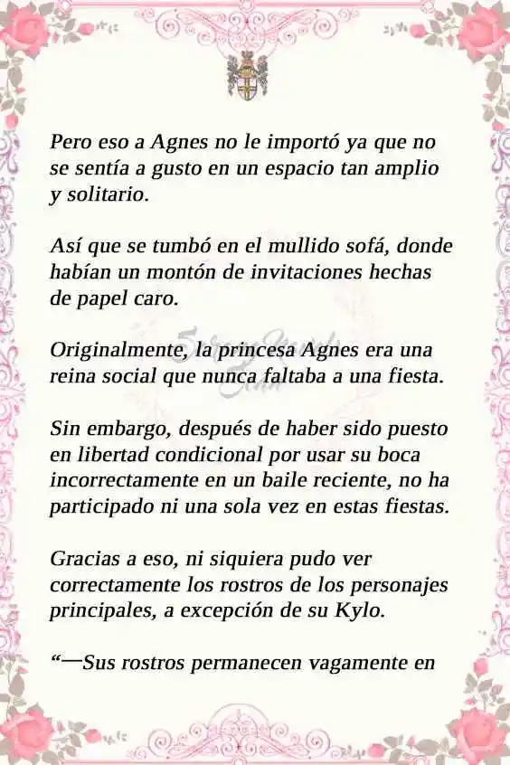 LA PRINCESA OCULTA SU FANATISMO (Novela) - Capítulo 8 - Página 4 - LectorTMOo