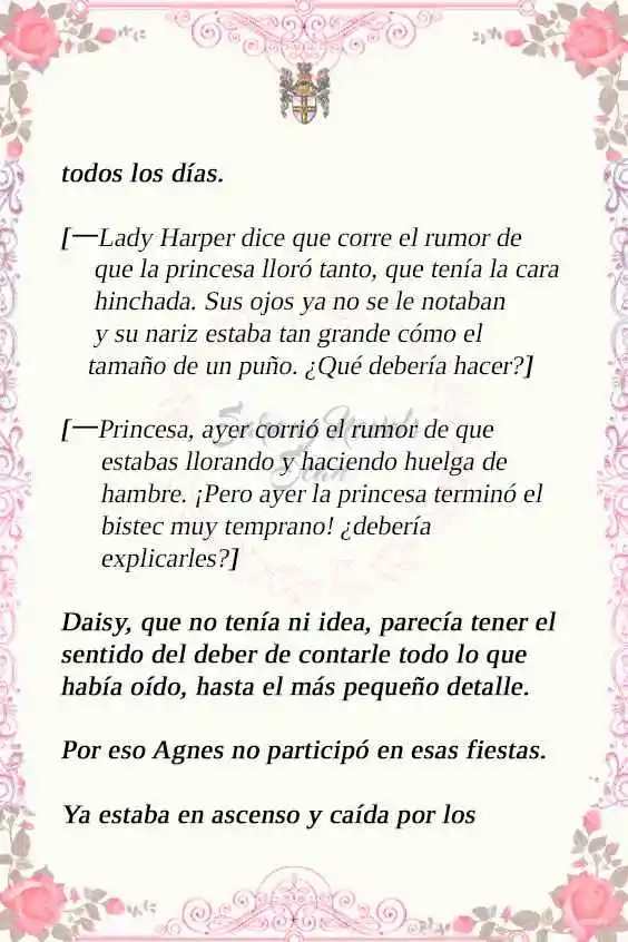 LA PRINCESA OCULTA SU FANATISMO (Novela) - Capítulo 8 - Página 6 - LectorTMOo