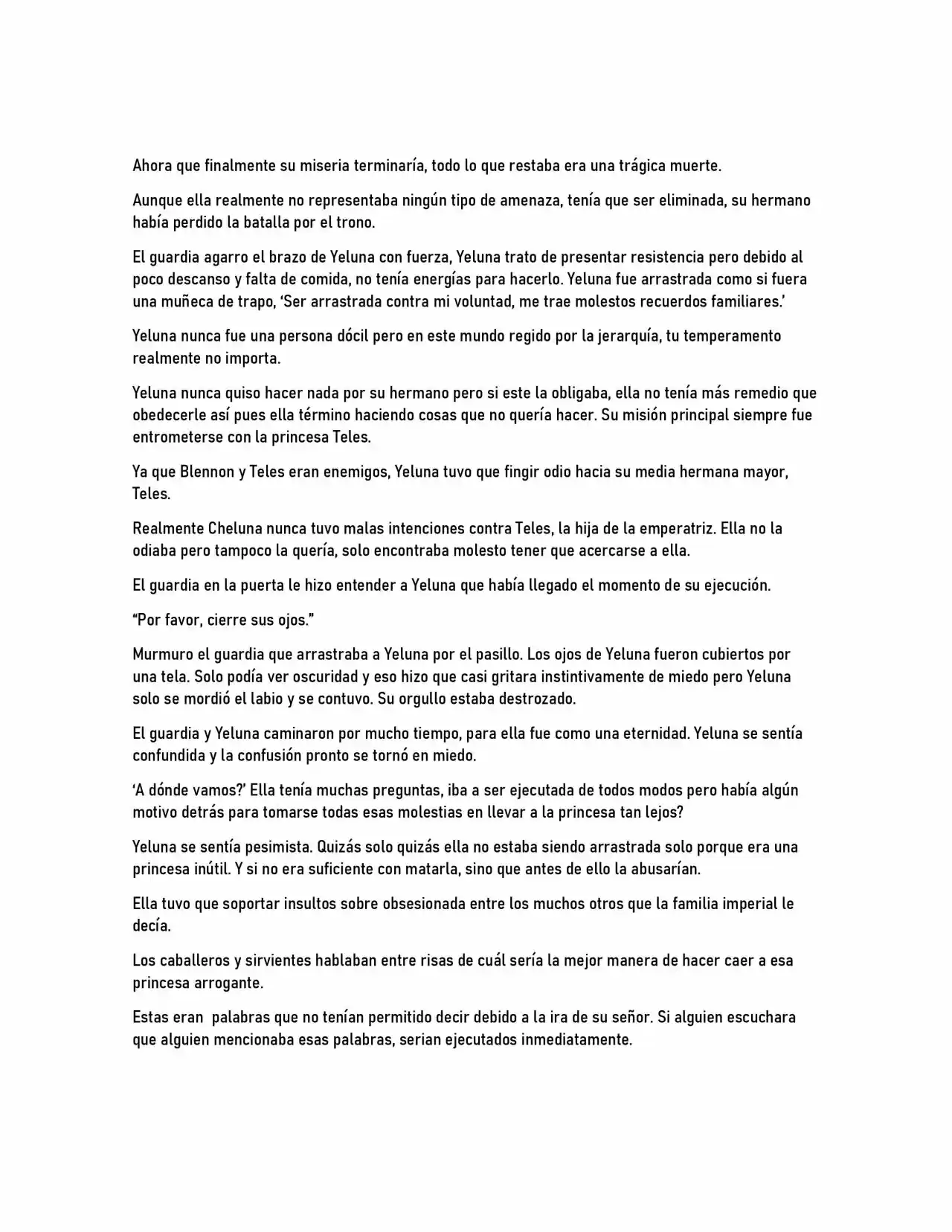 La Princesa Vuelve A Su Hermana Emperador (Novela) - Capítulo 1 - Página 6 - LectorTMOo