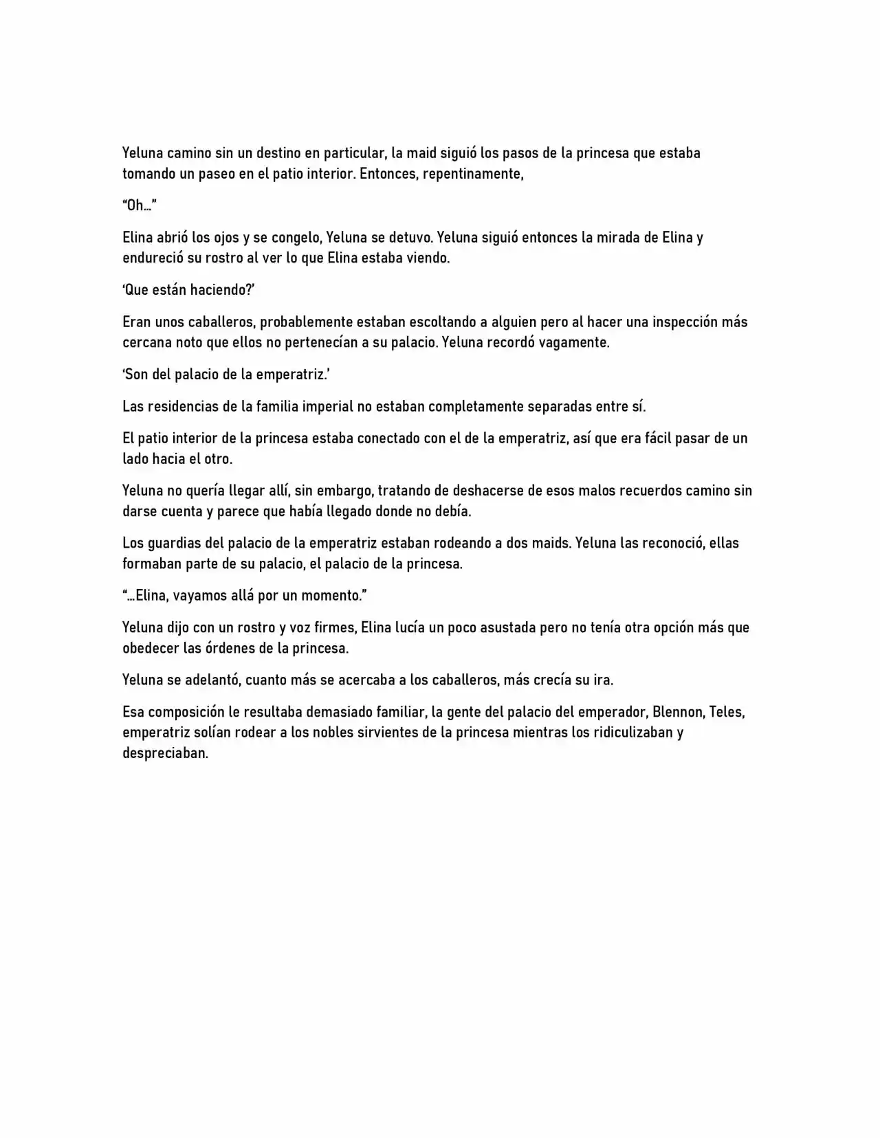 La Princesa Vuelve A Su Hermana Emperador (Novela) - Capítulo 11 - Página 6 - LectorTMOo
