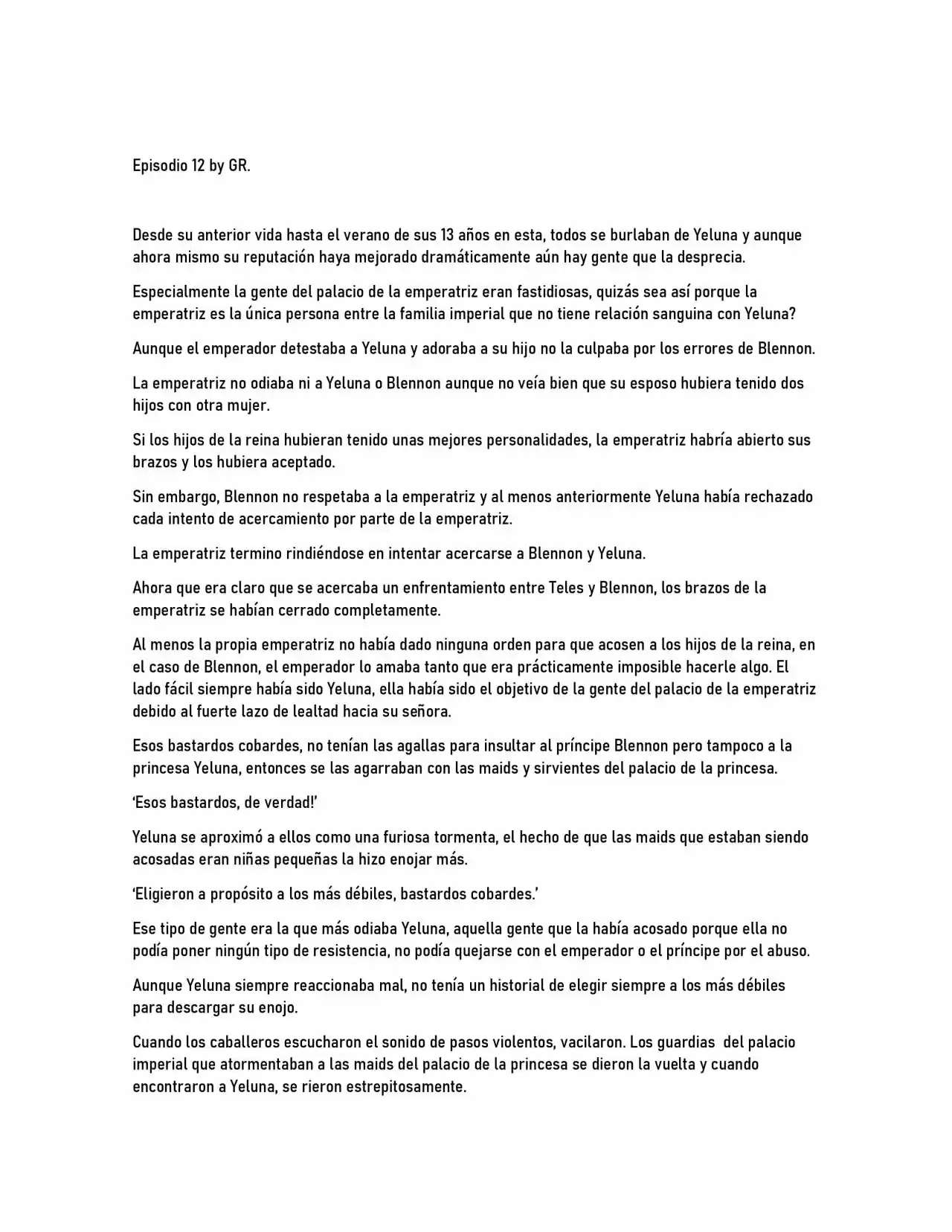 La Princesa Vuelve A Su Hermana Emperador (Novela) - Capítulo 12 - Página 1 - LectorTMOo