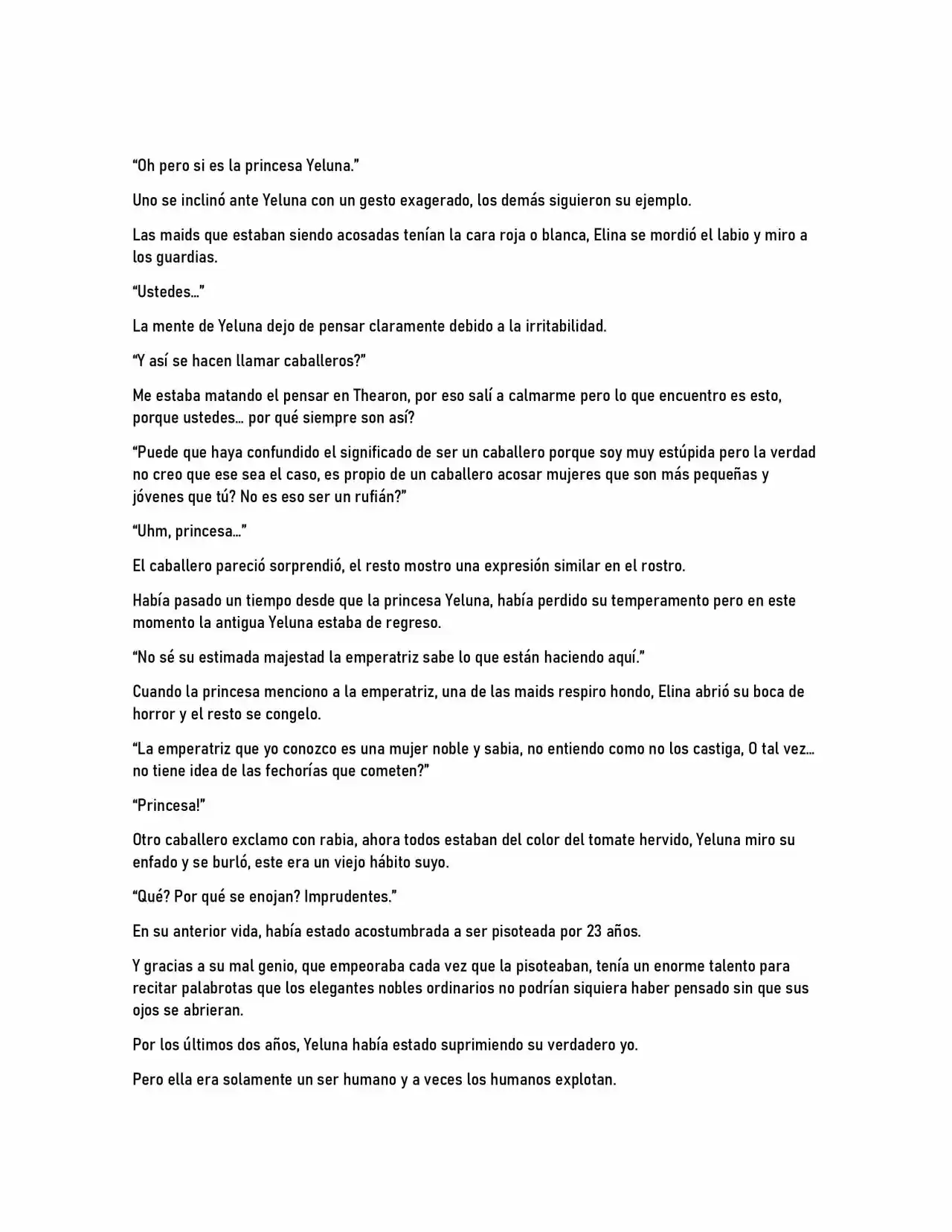 La Princesa Vuelve A Su Hermana Emperador (Novela) - Capítulo 12 - Página 2 - LectorTMOo