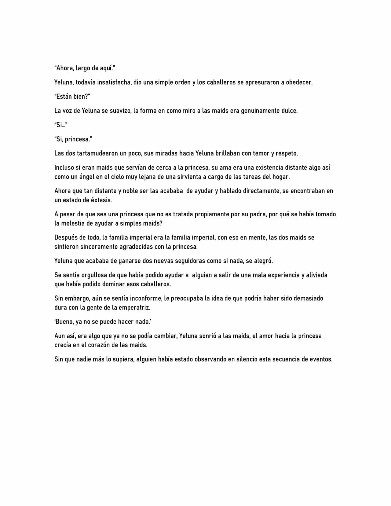 La Princesa Vuelve A Su Hermana Emperador (Novela) - Capítulo 12 - Página 5 - LectorTMOo