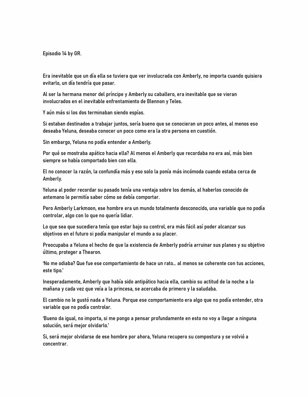 La Princesa Vuelve A Su Hermana Emperador (Novela) - Capítulo 14 - Página 1 - LectorTMOo