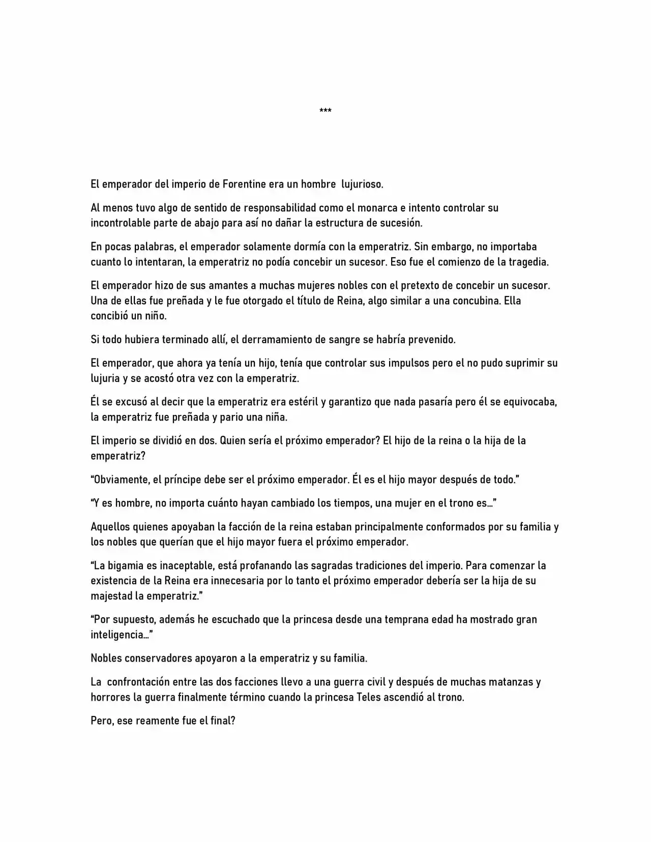 La Princesa Vuelve A Su Hermana Emperador (Novela) - Capítulo 2 - Página 4 - LectorTMOo