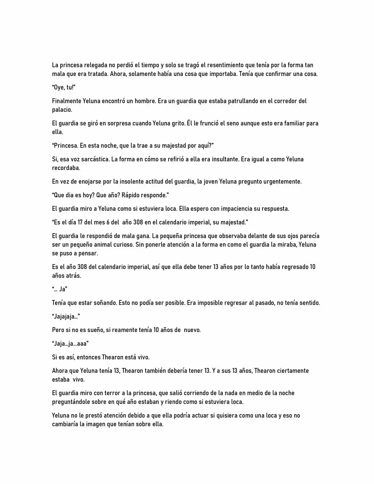 La Princesa Vuelve A Su Hermana Emperador (Novela) - Capítulo 4 - Página 4 - LectorTMOo