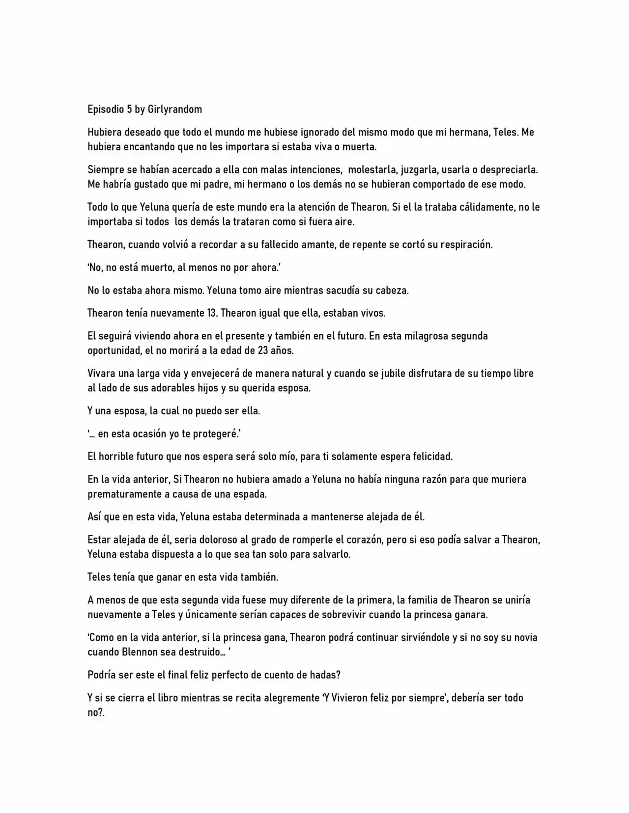 La Princesa Vuelve A Su Hermana Emperador (Novela) - Capítulo 5 - Página 1 - LectorTMOo