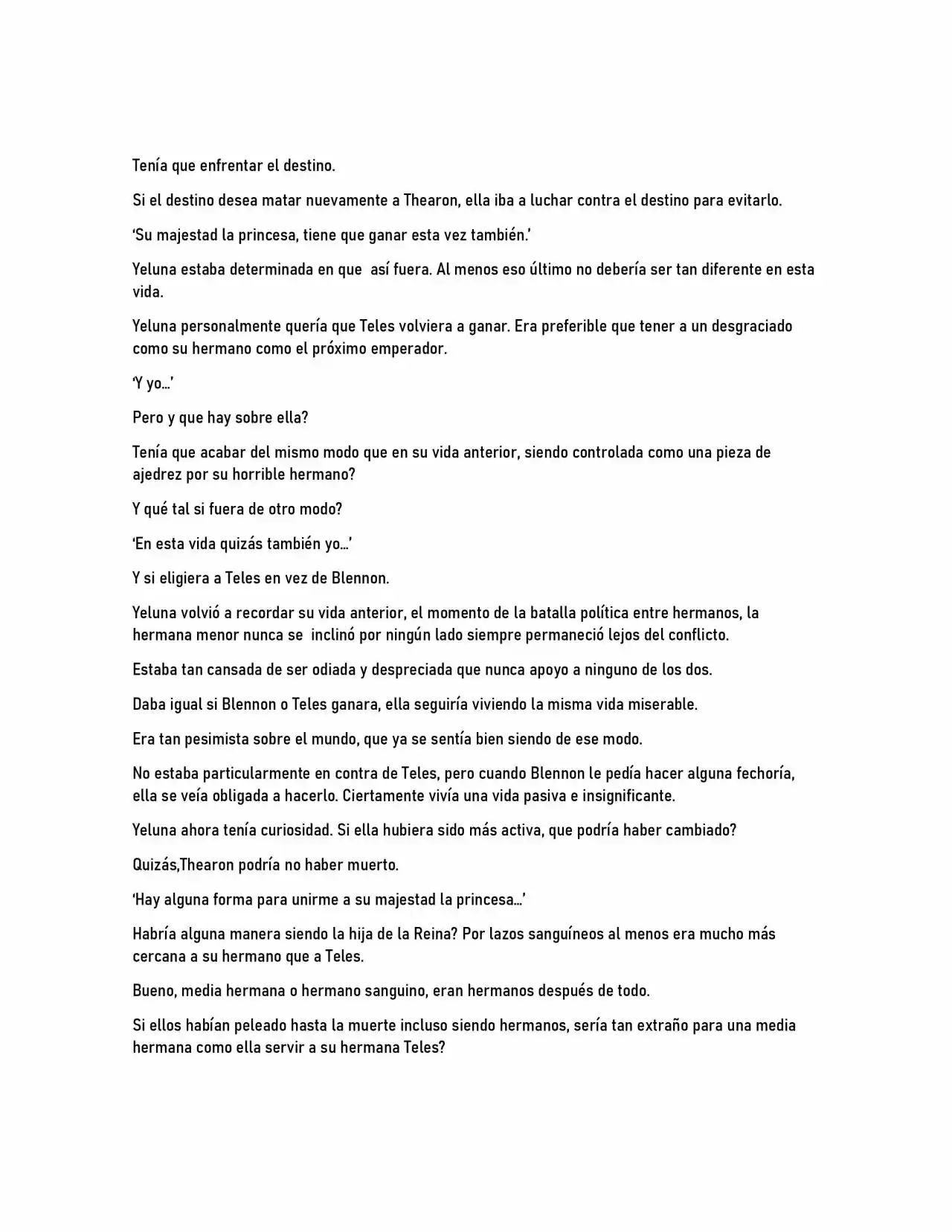 La Princesa Vuelve A Su Hermana Emperador (Novela) - Capítulo 5 - Página 3 - LectorTMOo
