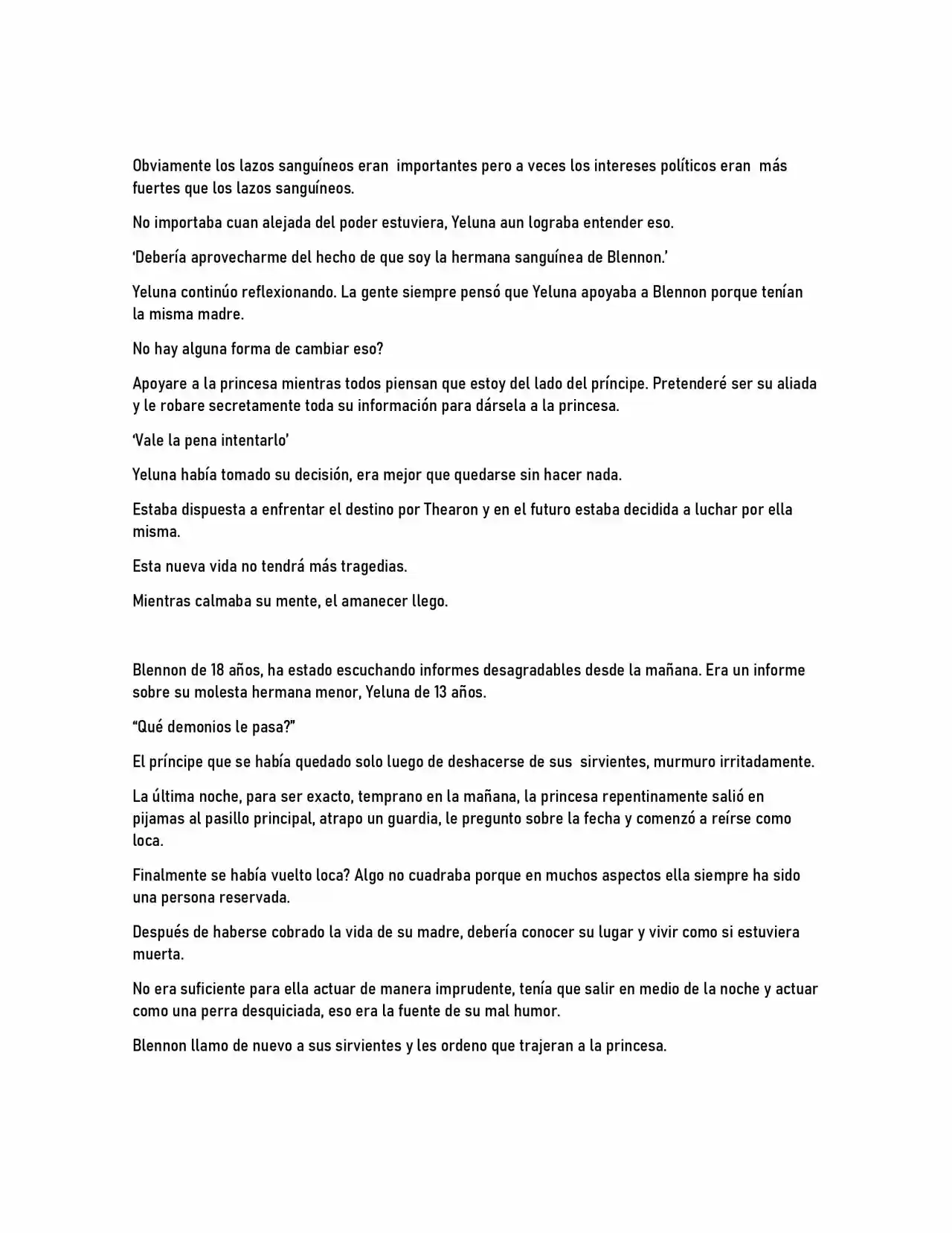 La Princesa Vuelve A Su Hermana Emperador (Novela) - Capítulo 5 - Página 4 - LectorTMOo