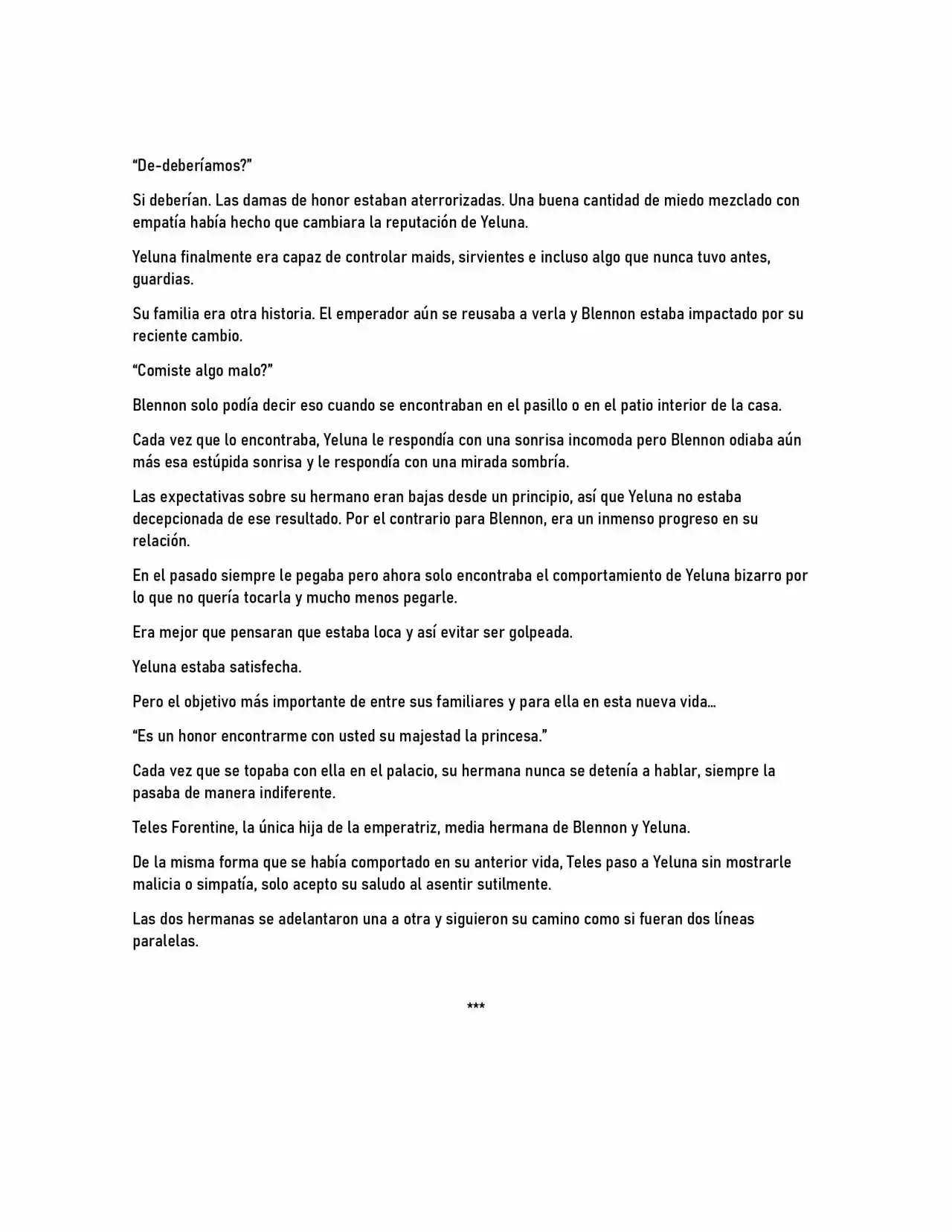 La Princesa Vuelve A Su Hermana Emperador (Novela) - Capítulo 7 - Página 4 - LectorTMOo