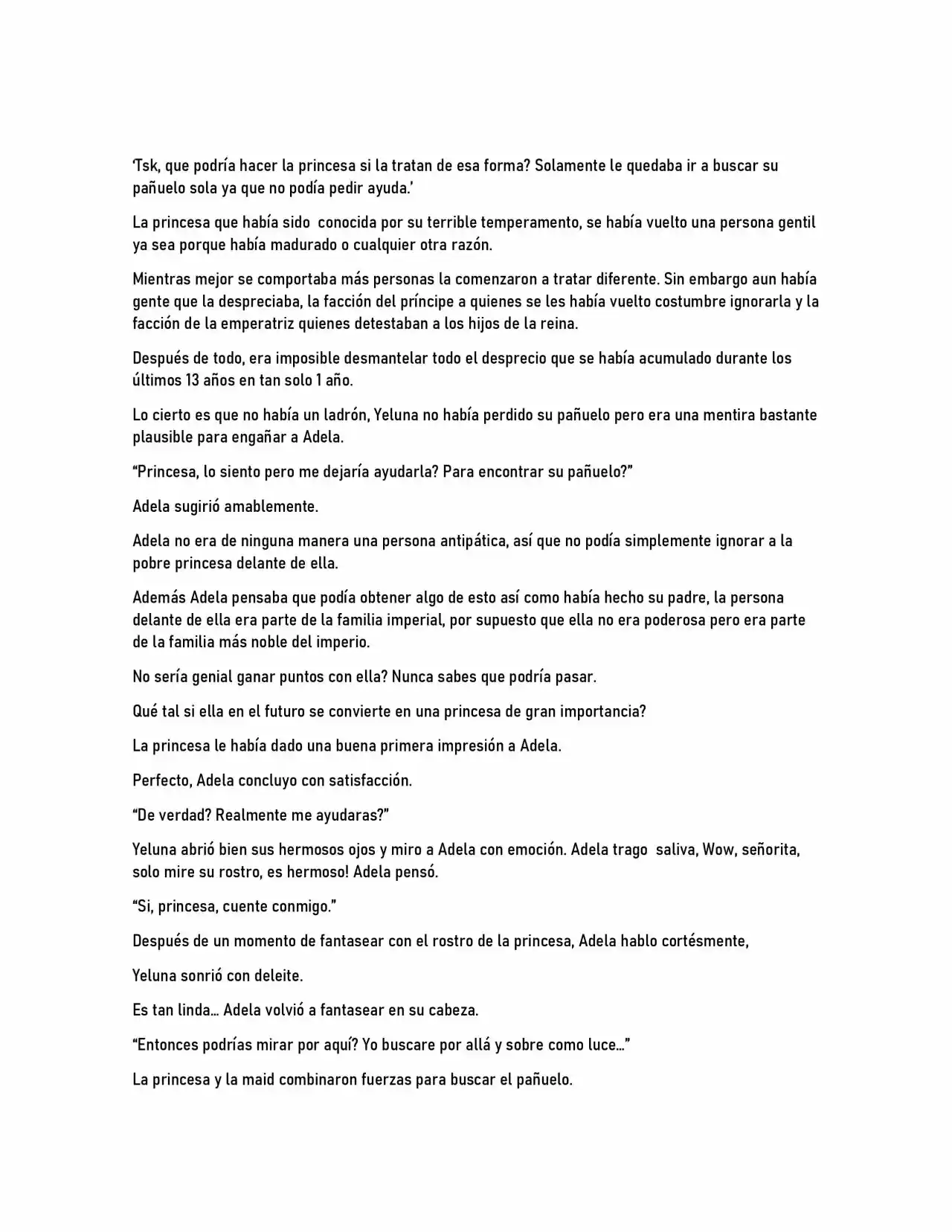 La Princesa Vuelve A Su Hermana Emperador (Novela) - Capítulo 8 - Página 2 - LectorTMOo