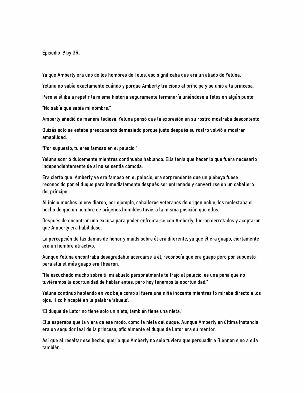 La Princesa Vuelve A Su Hermana Emperador (Novela) - Capítulo 9 - Página 1 - LectorTMOo