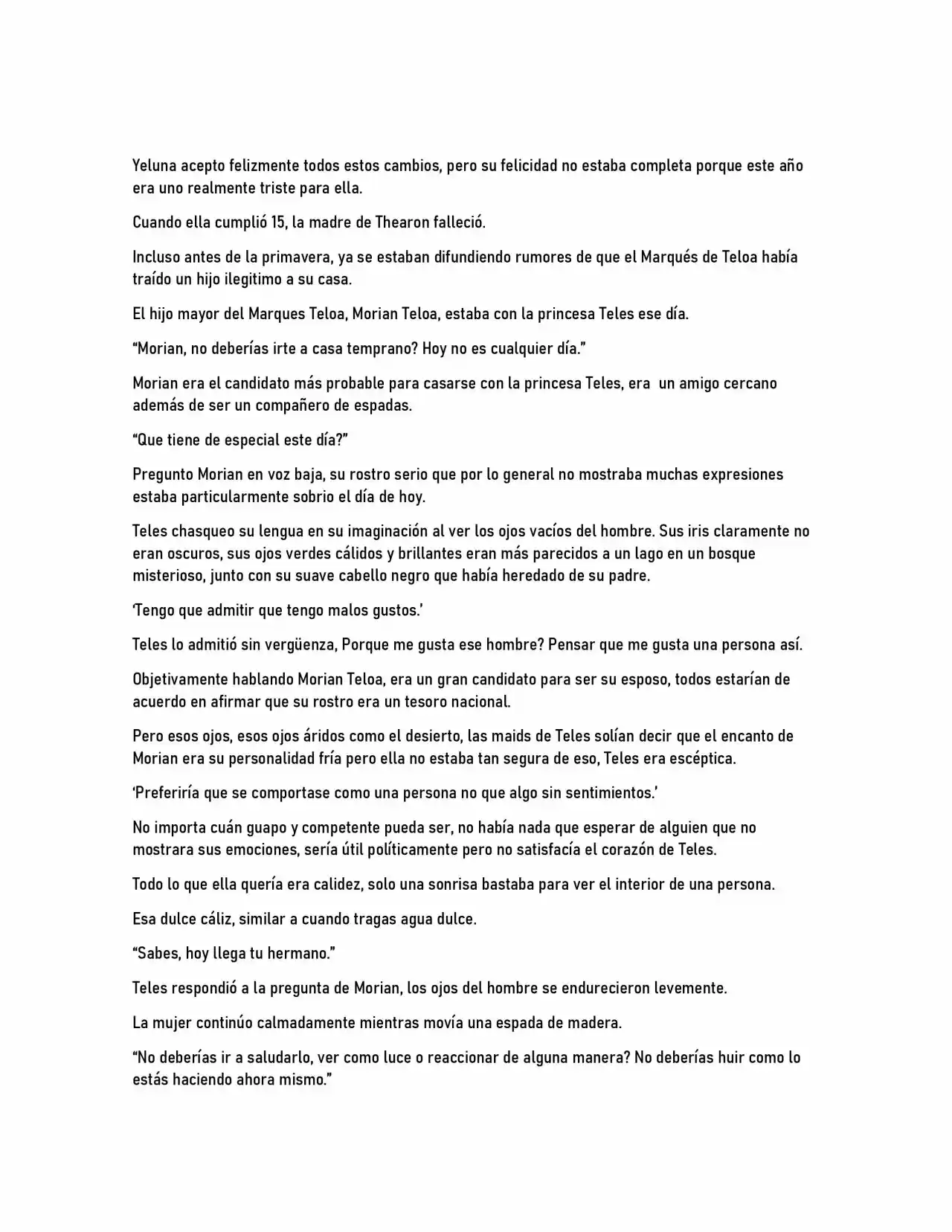 La Princesa Vuelve A Su Hermana Emperador (Novela) - Capítulo 9 - Página 5 - LectorTMOo