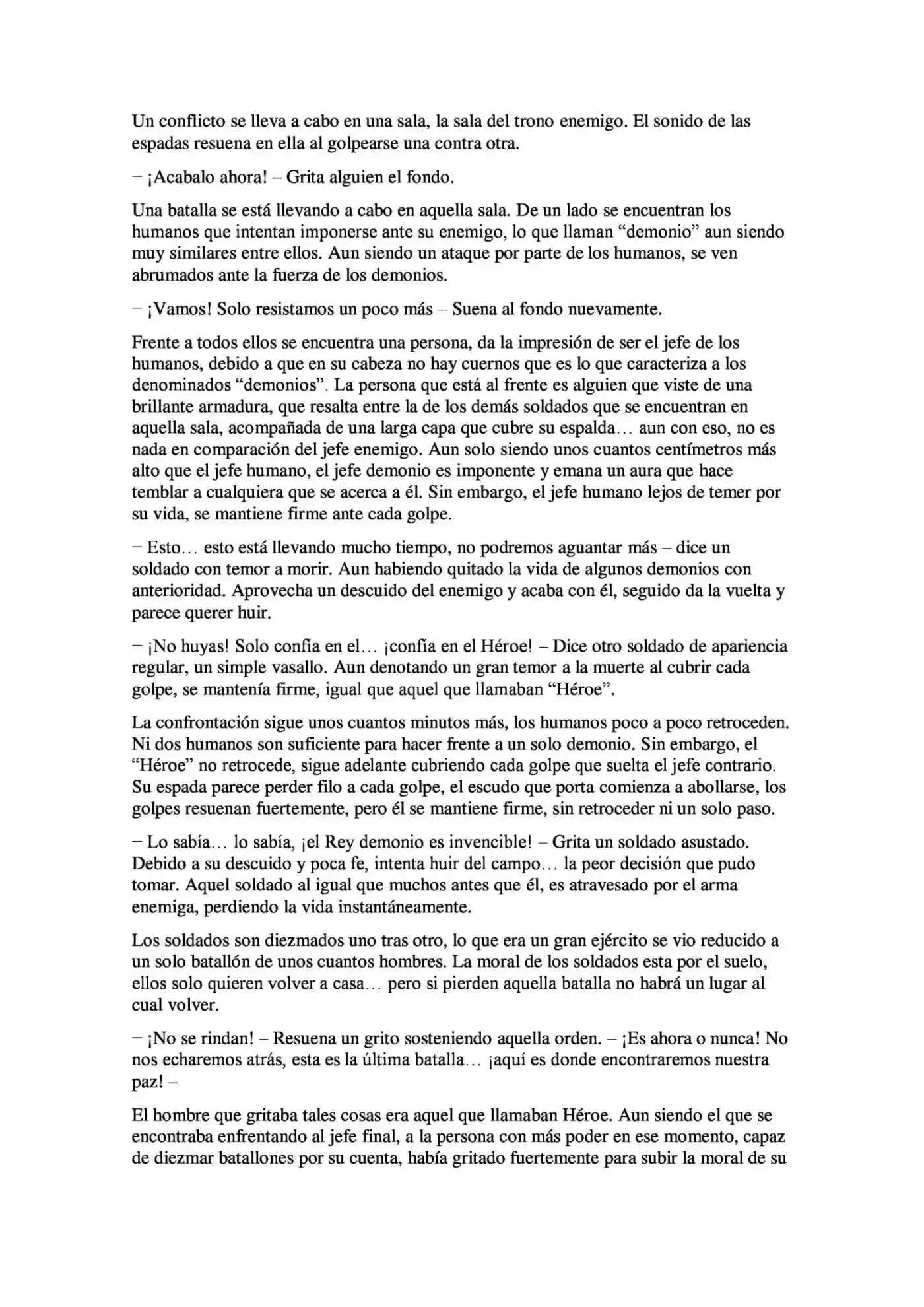 La Profecía Del Héroe (Novela) - Capítulo - Página 1 - LectorTMOo