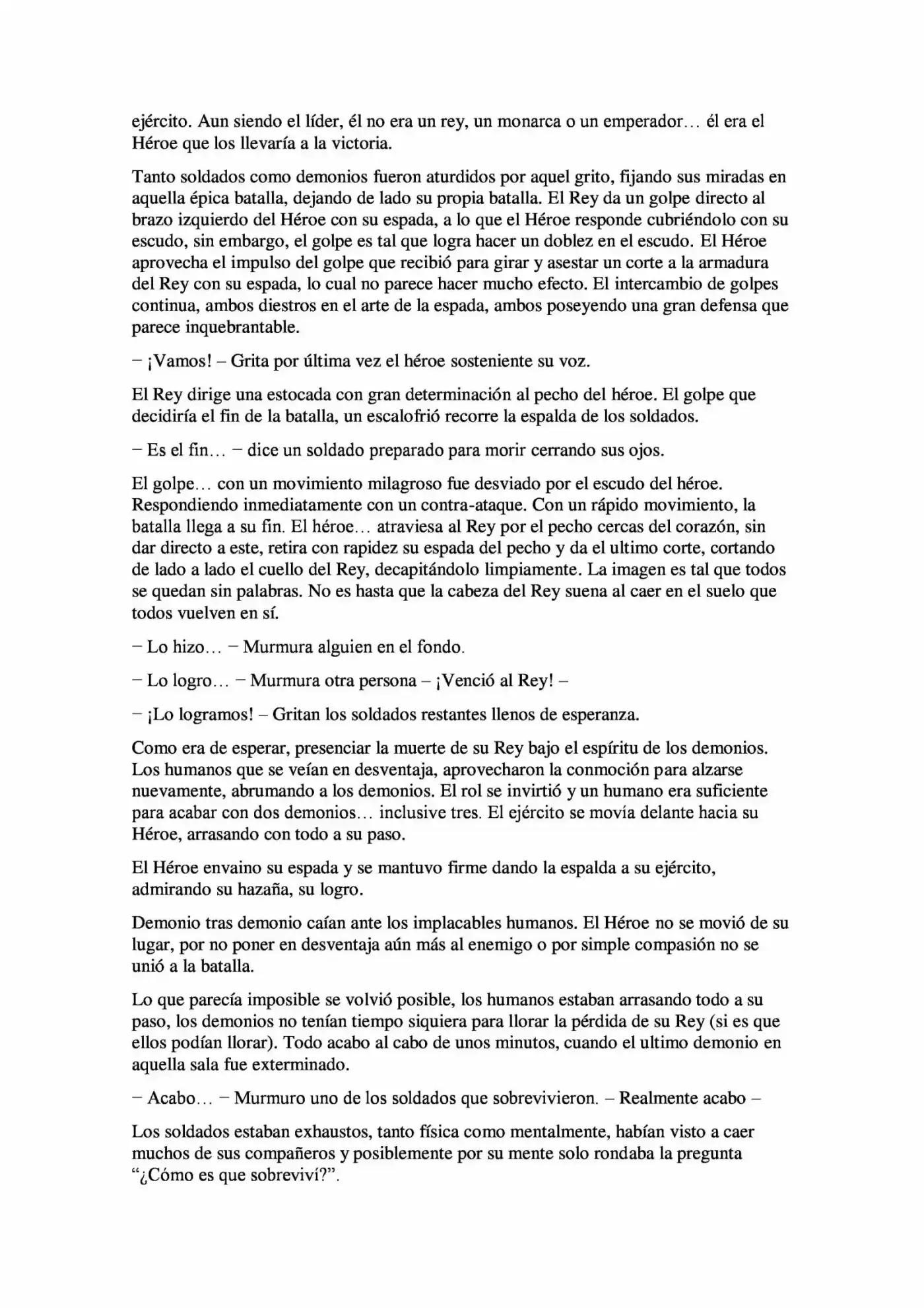 La Profecía Del Héroe (Novela) - Capítulo - Página 2 - LectorTMOo