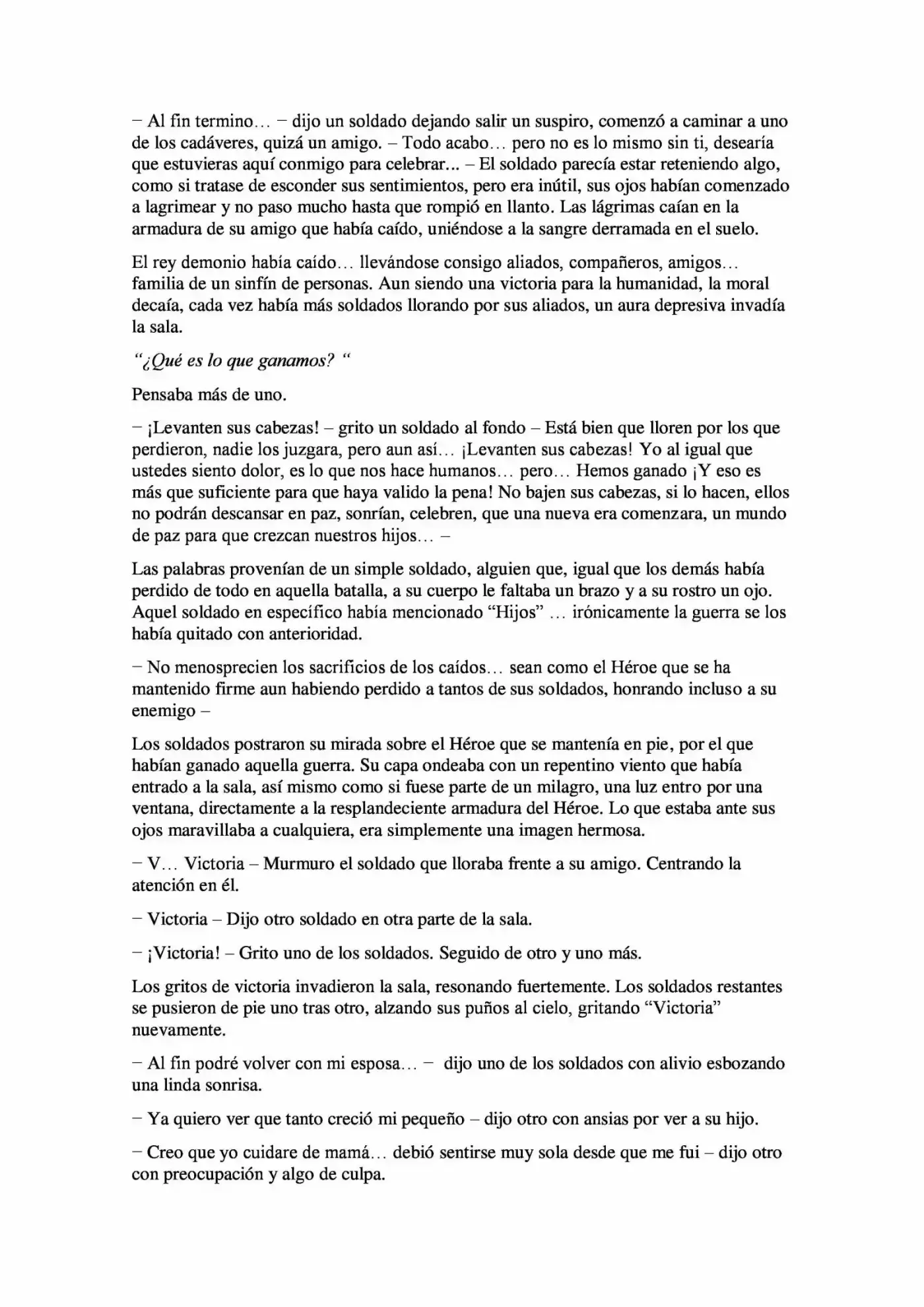 La Profecía Del Héroe (Novela) - Capítulo - Página 3 - LectorTMOo