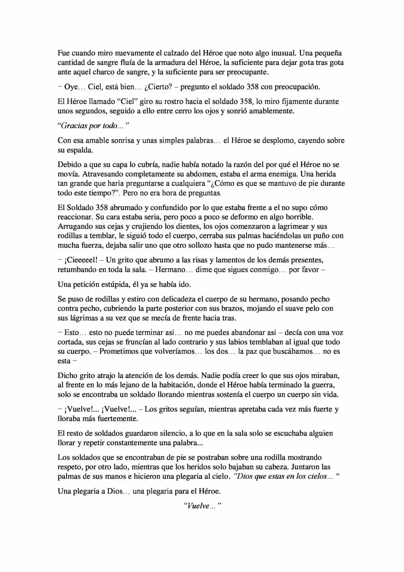 La Profecía Del Héroe (Novela) - Capítulo - Página 5 - LectorTMOo