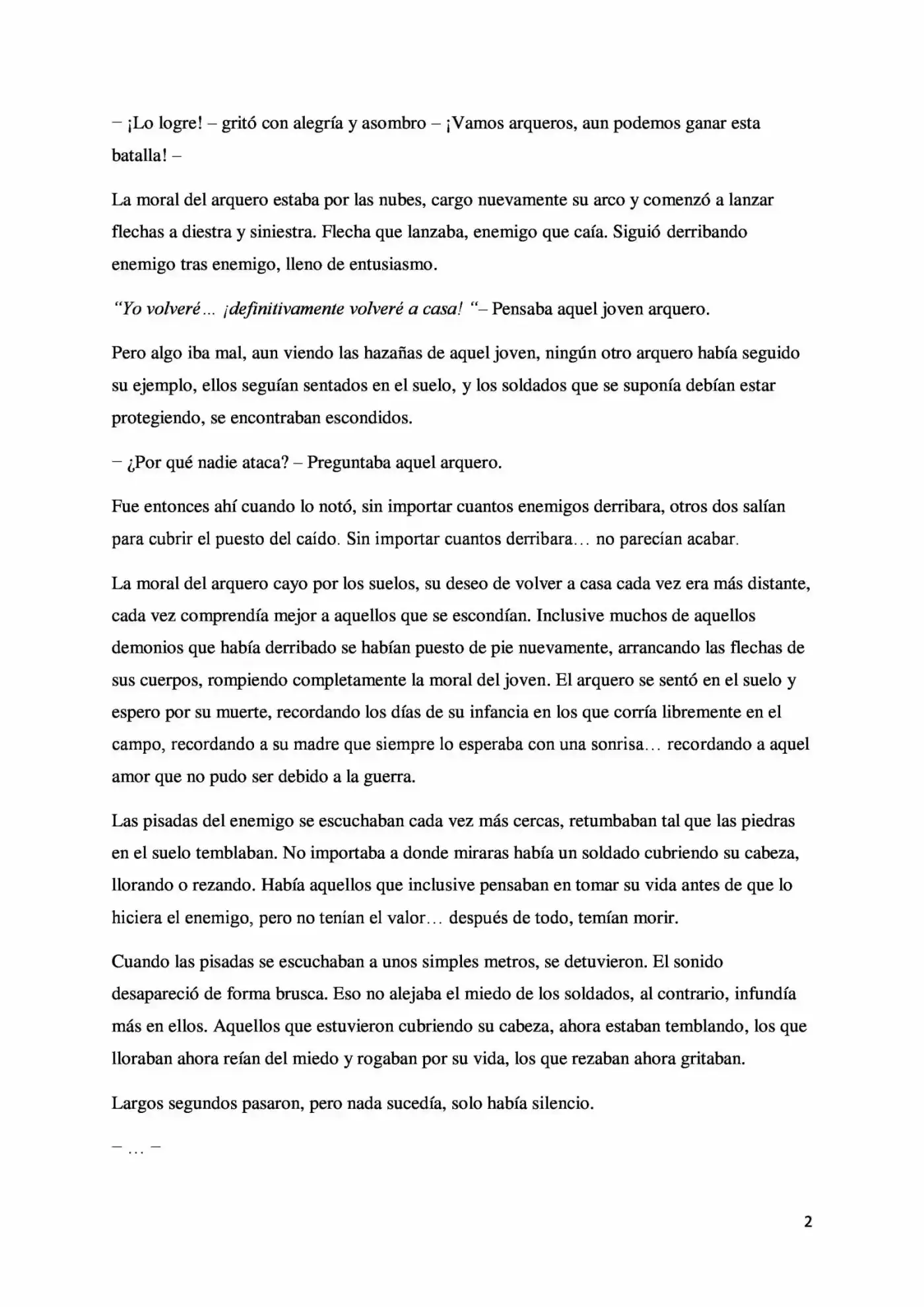 La Profecía Del Héroe (Novela) - Capítulo 1 - Página 2 - LectorTMOo