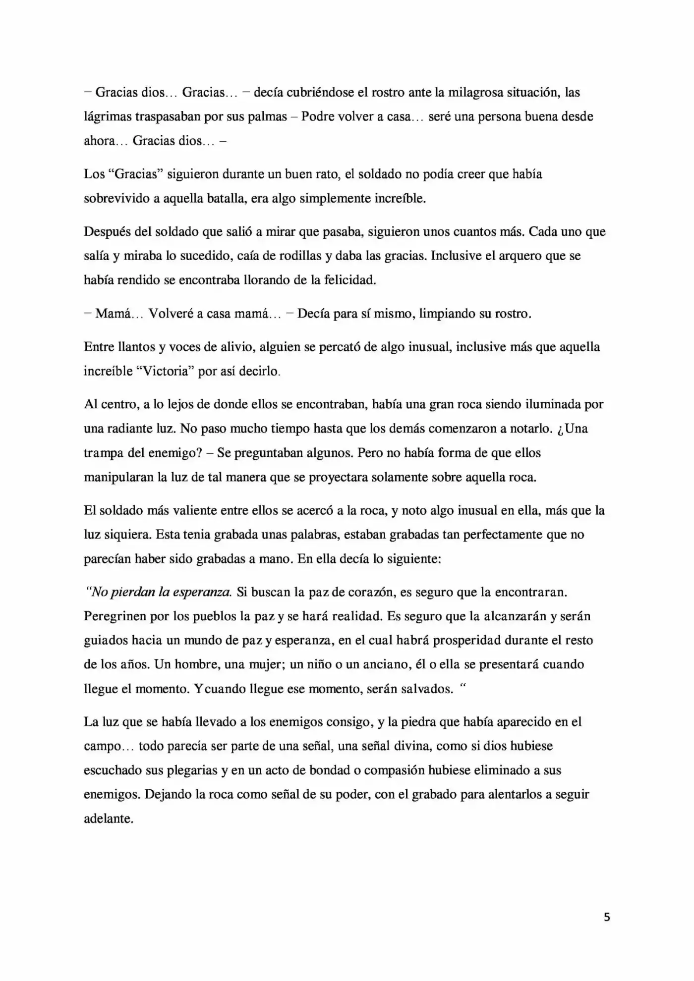 La Profecía Del Héroe (Novela) - Capítulo 1 - Página 5 - LectorTMOo