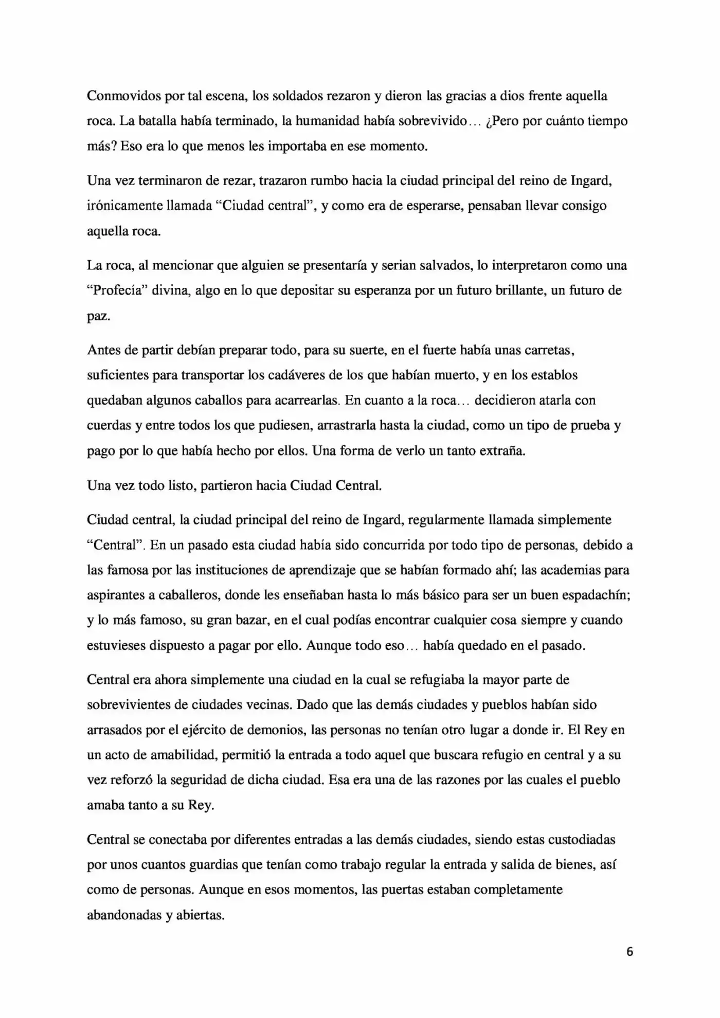 La Profecía Del Héroe (Novela) - Capítulo 1 - Página 6 - LectorTMOo