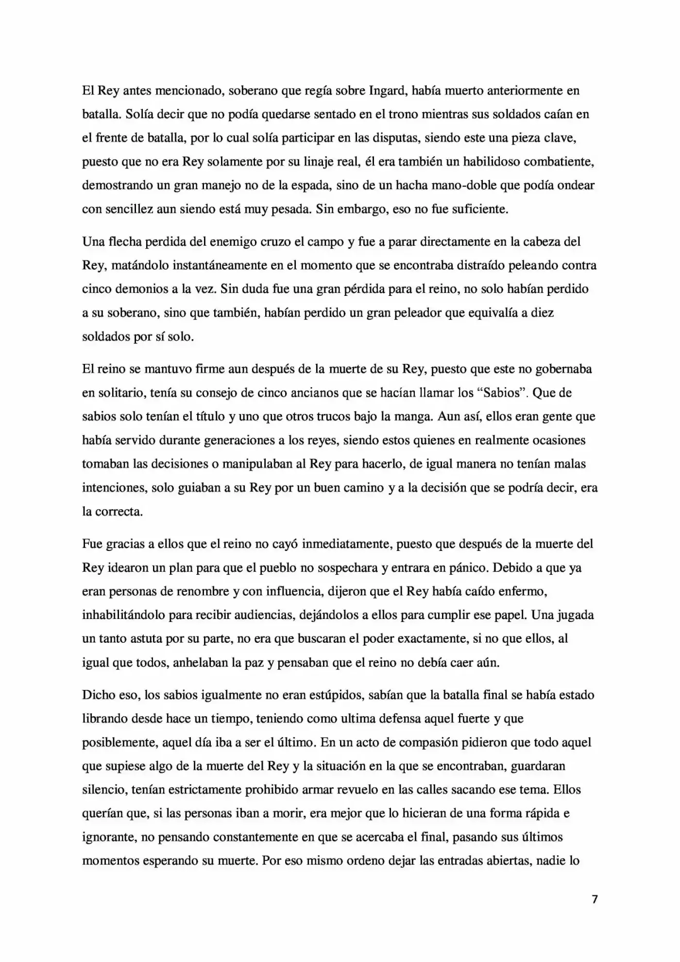 La Profecía Del Héroe (Novela) - Capítulo 1 - Página 7 - LectorTMOo