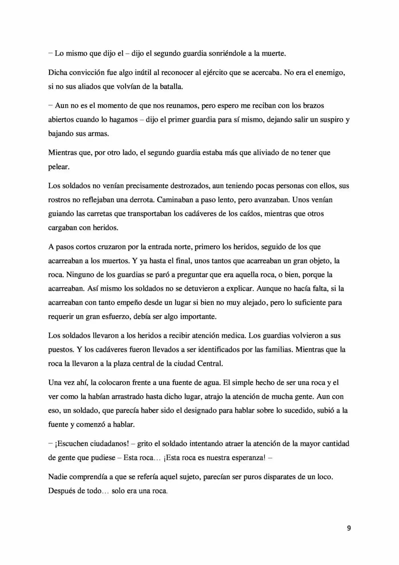 La Profecía Del Héroe (Novela) - Capítulo 1 - Página 9 - LectorTMOo