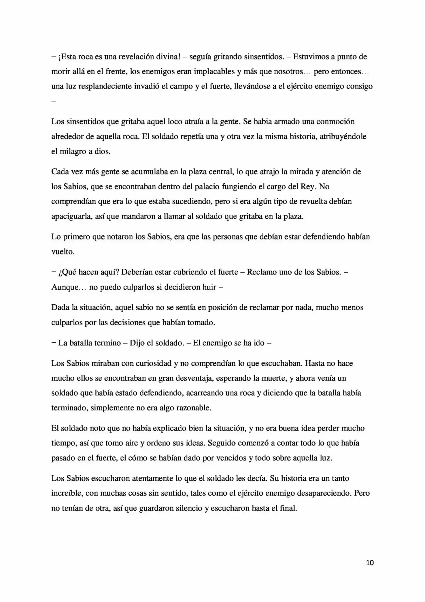 La Profecía Del Héroe (Novela) - Capítulo 1 - Página 10 - LectorTMOo