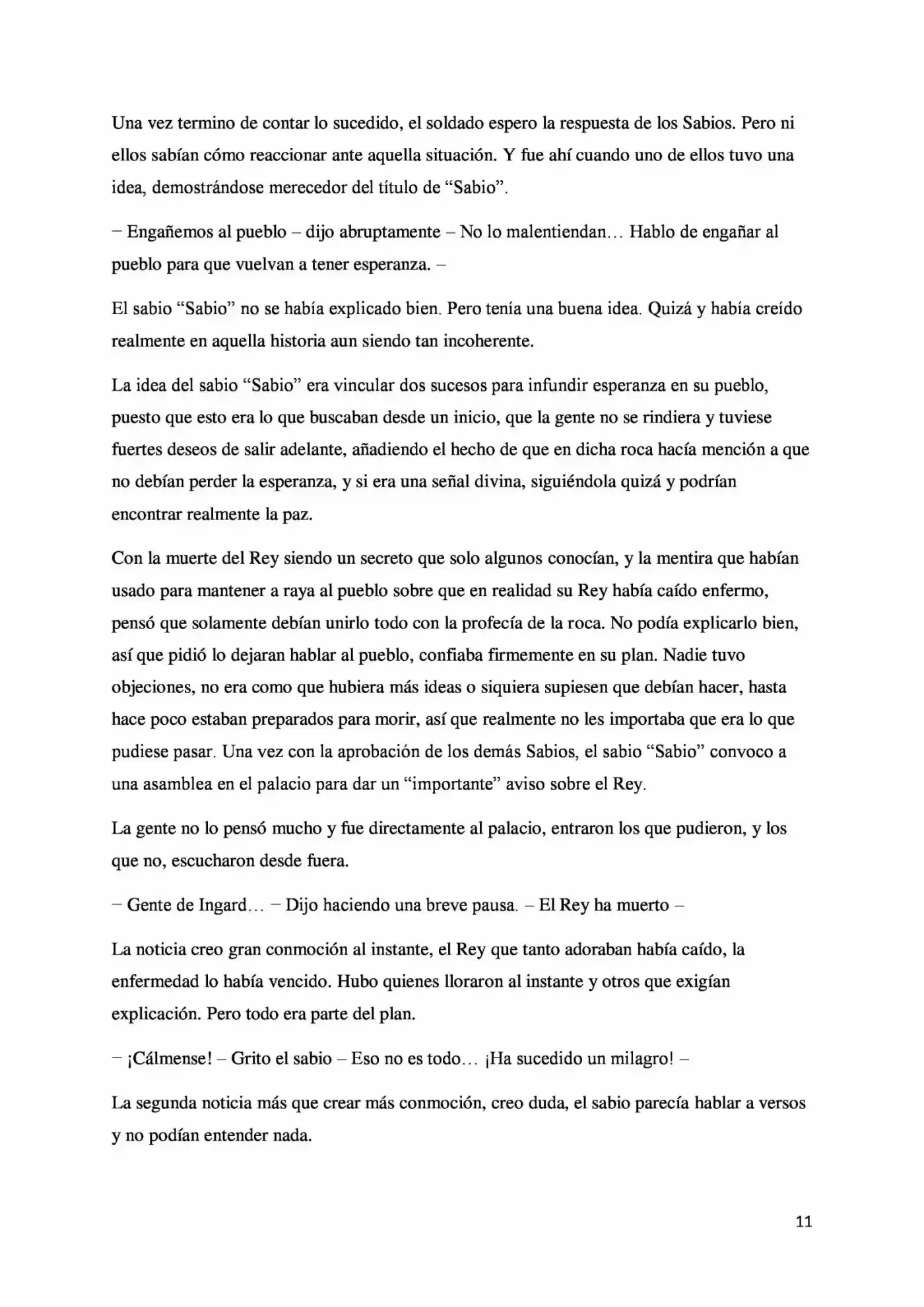 La Profecía Del Héroe (Novela) - Capítulo 1 - Página 11 - LectorTMOo