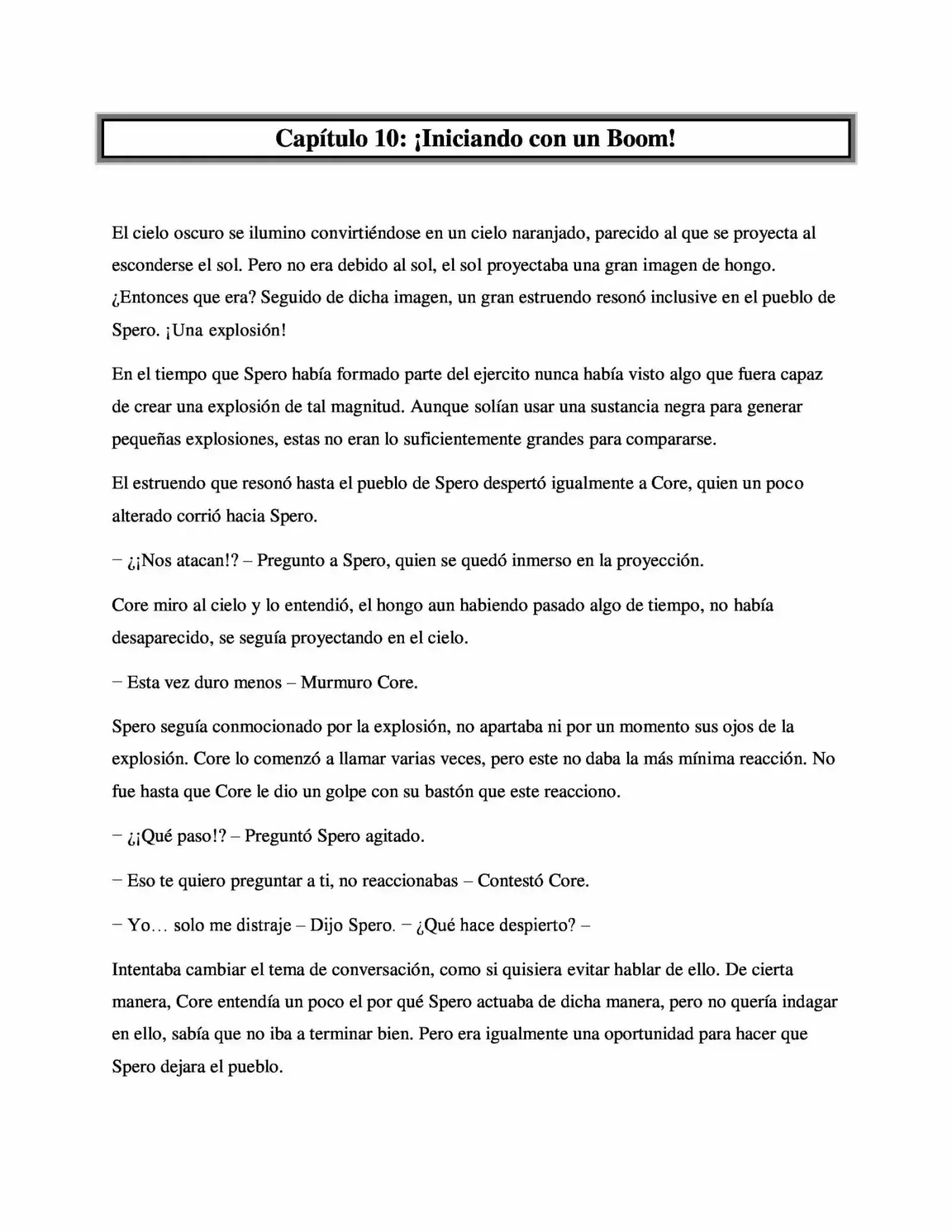 La Profecía Del Héroe (Novela) - Capítulo 10 - Página 1 - LectorTMOo