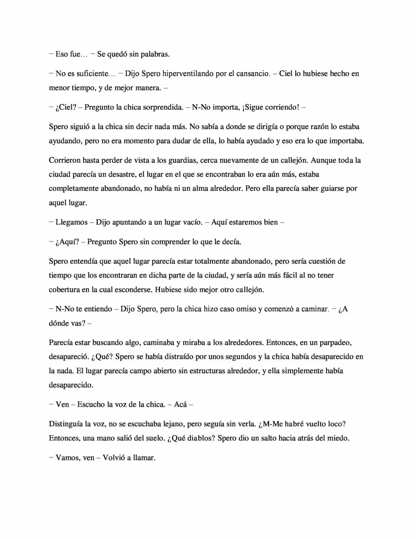 La Profecía Del Héroe (Novela) - Capítulo 11 - Página 8 - LectorTMOo