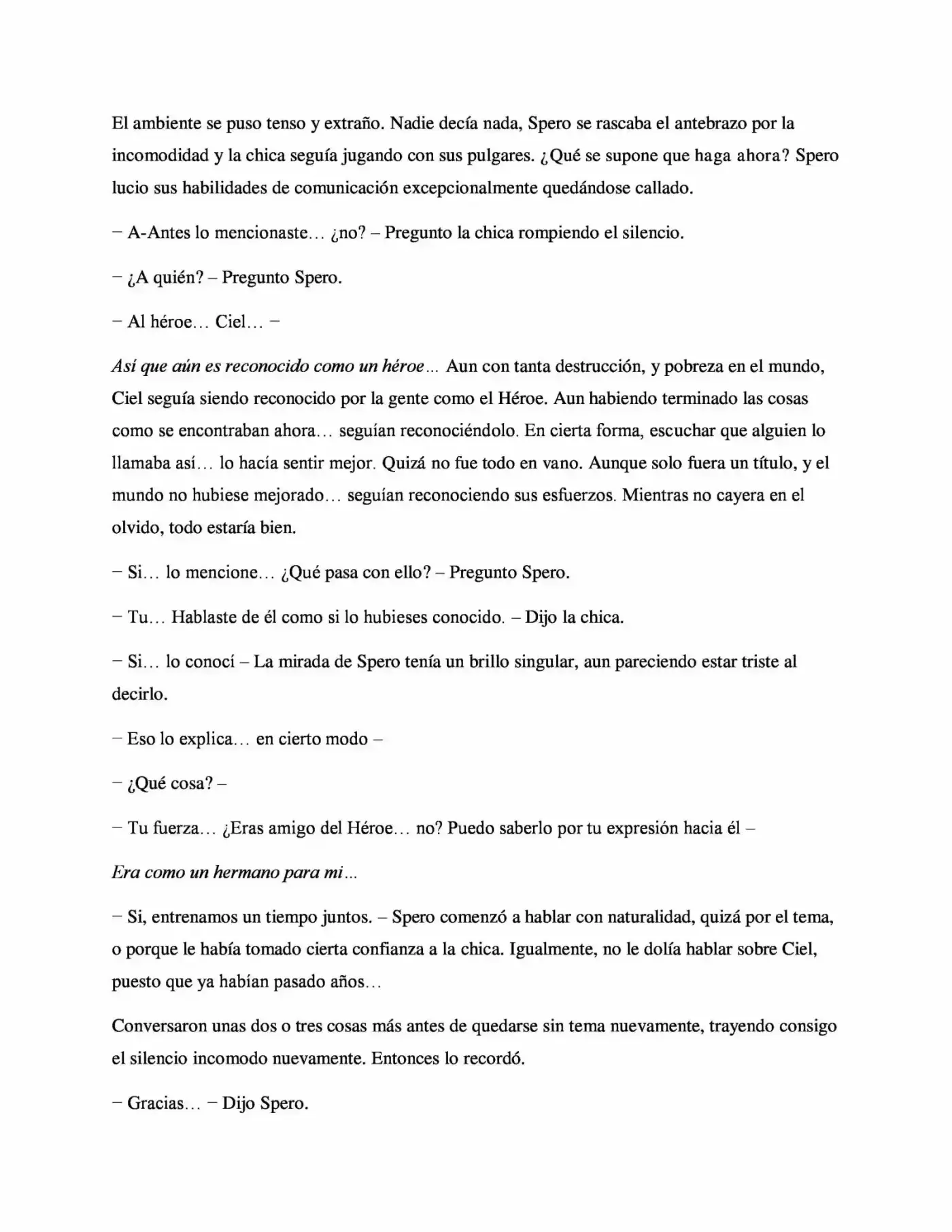 La Profecía Del Héroe (Novela) - Capítulo 11 - Página 11 - LectorTMOo