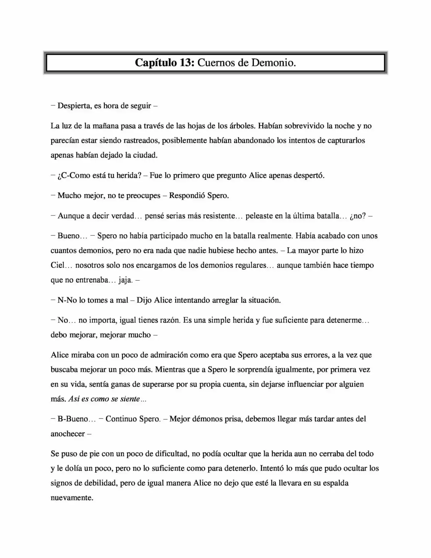 La Profecía Del Héroe (Novela) - Capítulo 13 - Página 1 - LectorTMOo