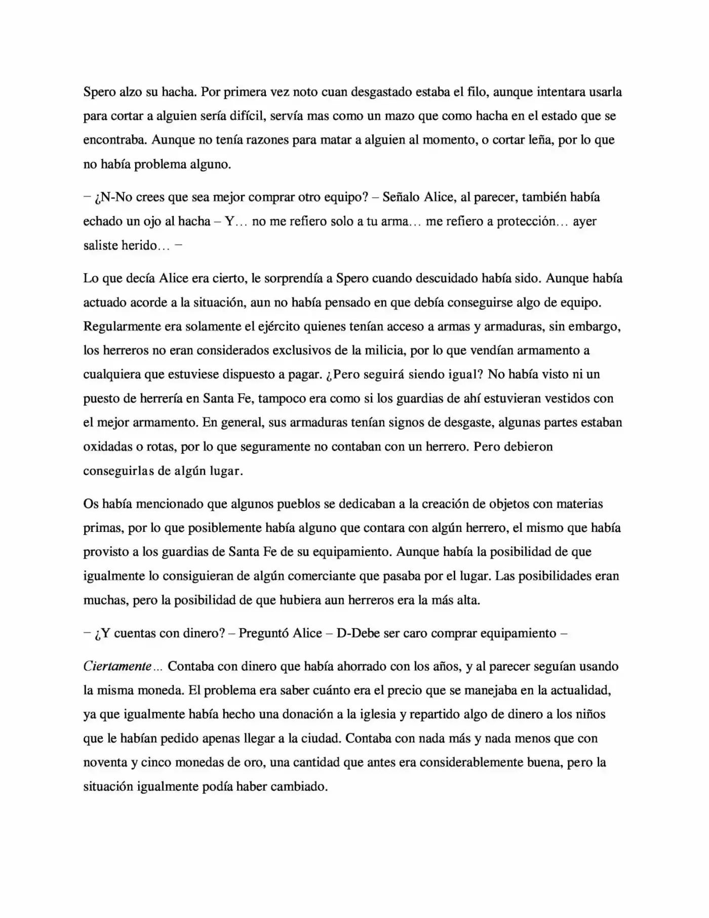 La Profecía Del Héroe (Novela) - Capítulo 13 - Página 5 - LectorTMOo