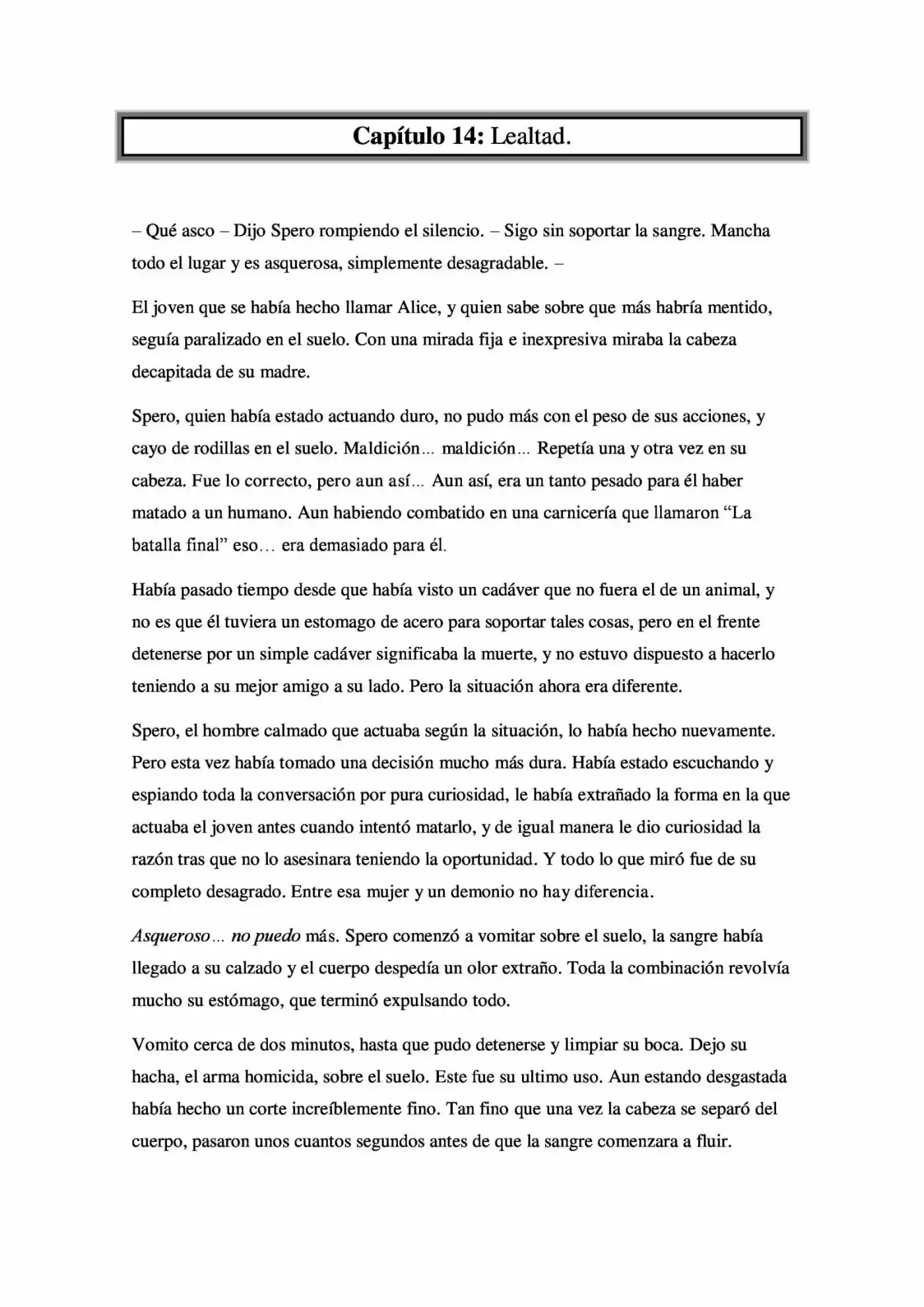 La Profecía Del Héroe (Novela) - Capítulo 14 - Página 1 - LectorTMOo